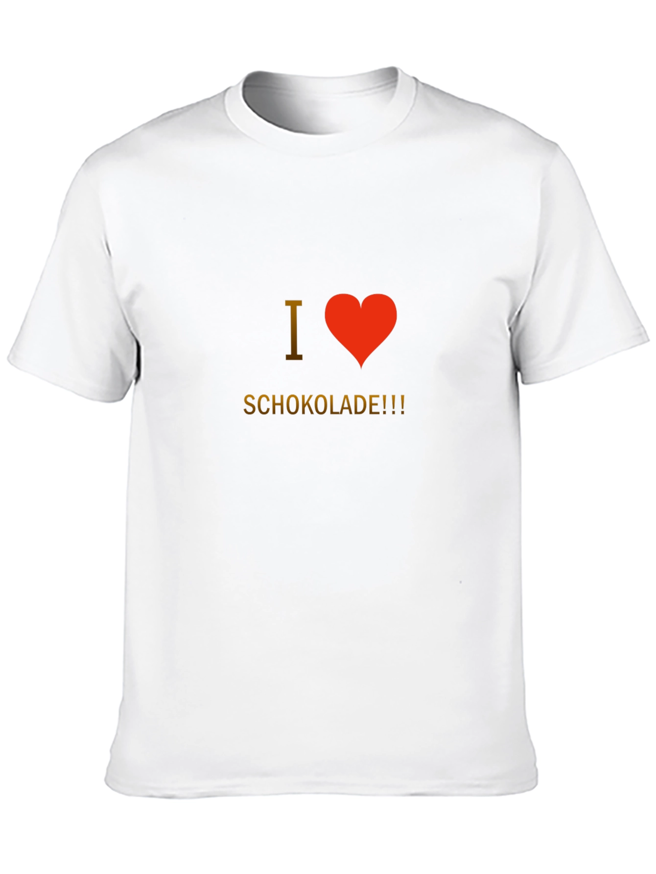 I Love Chocolate - Novelty T-Shirt
