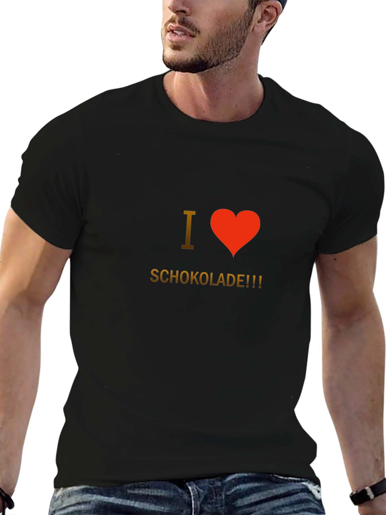 I Love Chocolate - Novelty T-Shirt