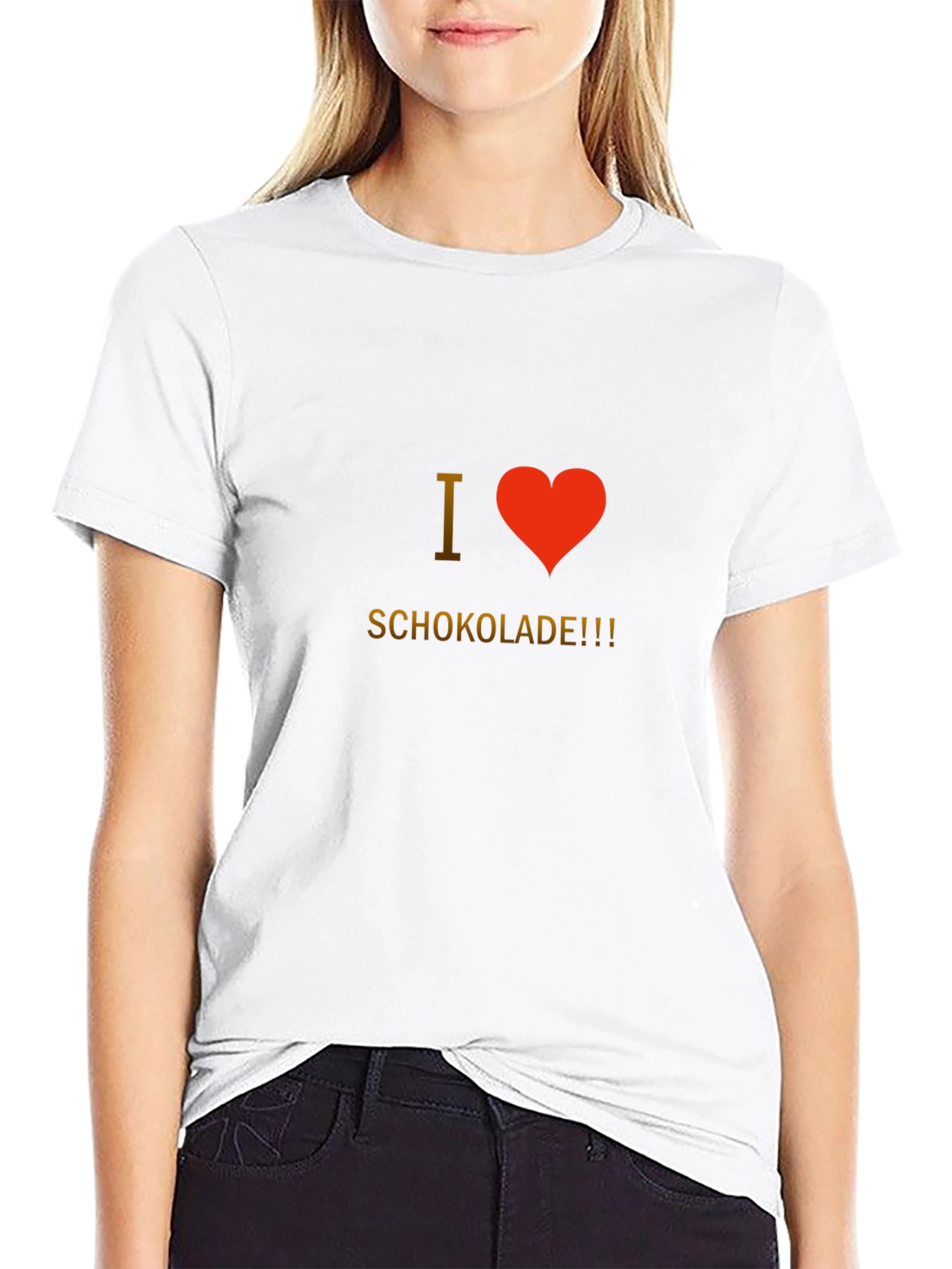 I Love Chocolate - Novelty T-Shirt