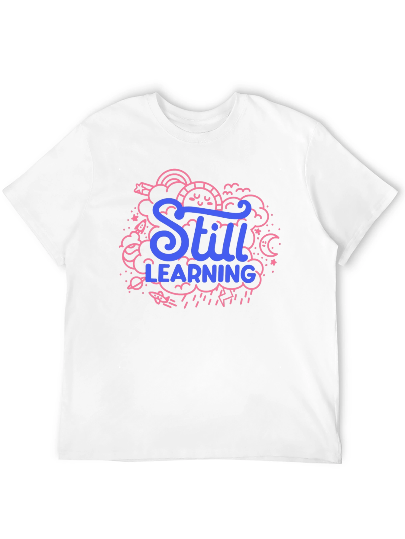 Still Learning Graphic Tee - Black
