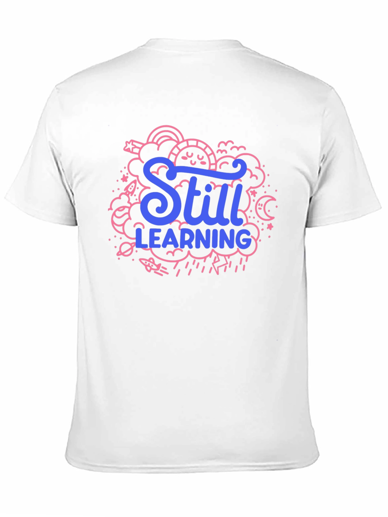 Still Learning Graphic Tee - Black