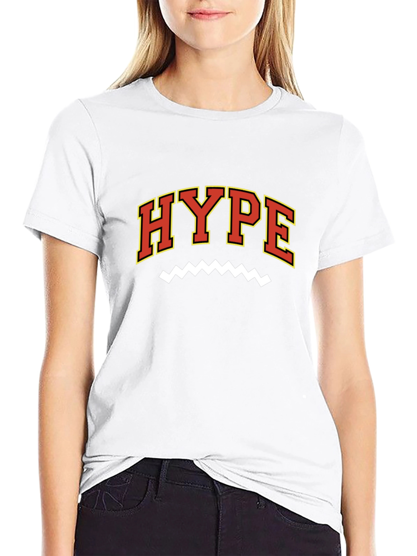 Hype Graphic Print Mens Black T-Shirt