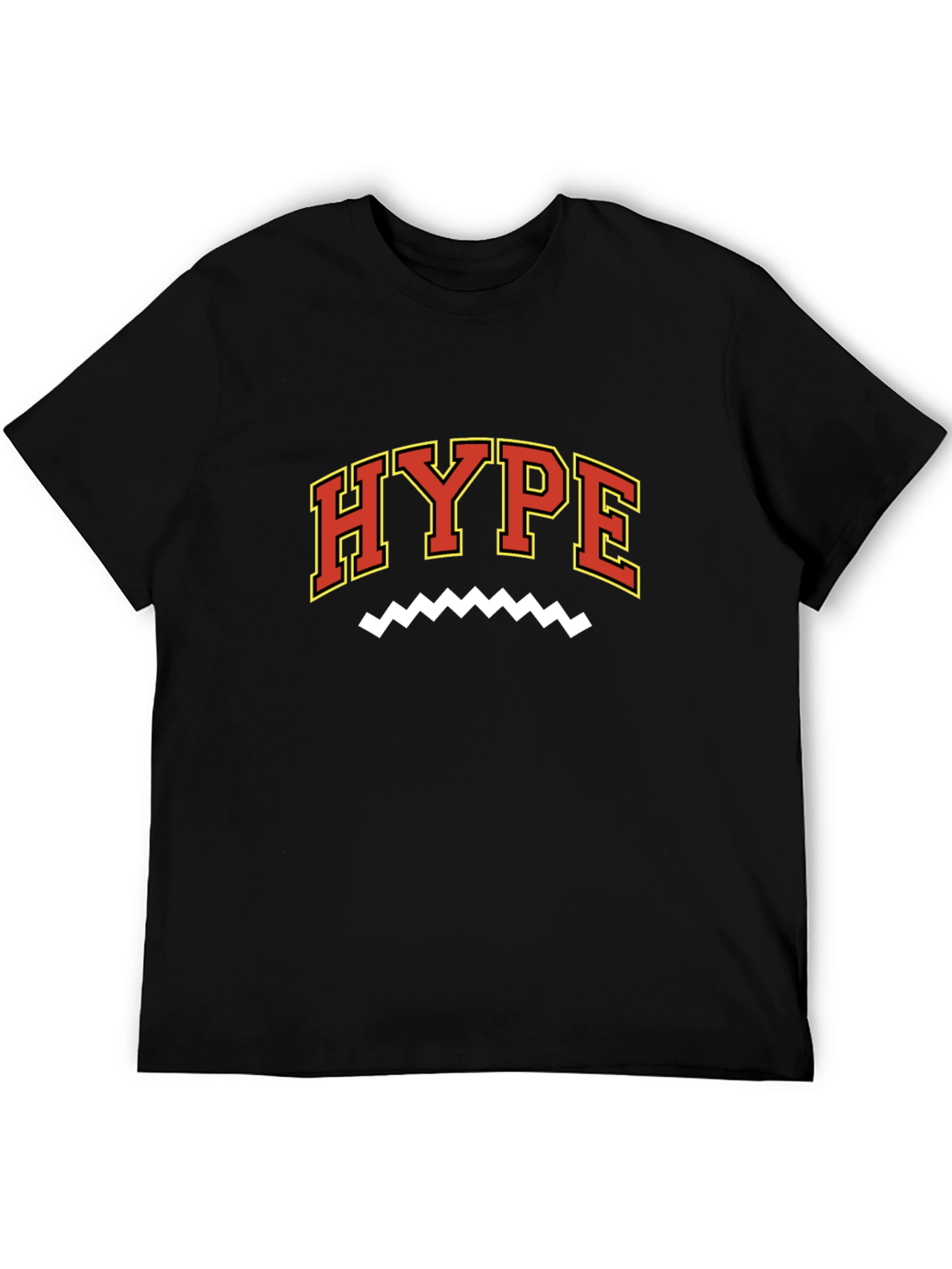 Hype Graphic Print Mens Black T-Shirt