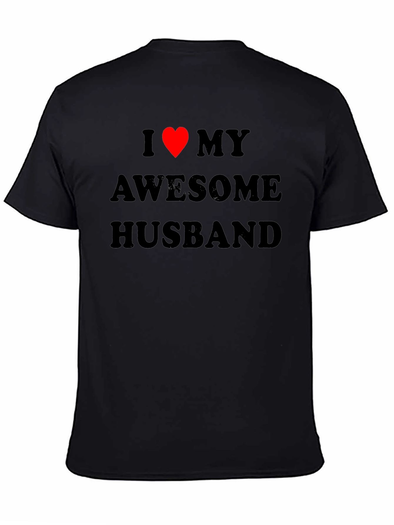 I Heart My Awesome Husband Graphic T-Shirt