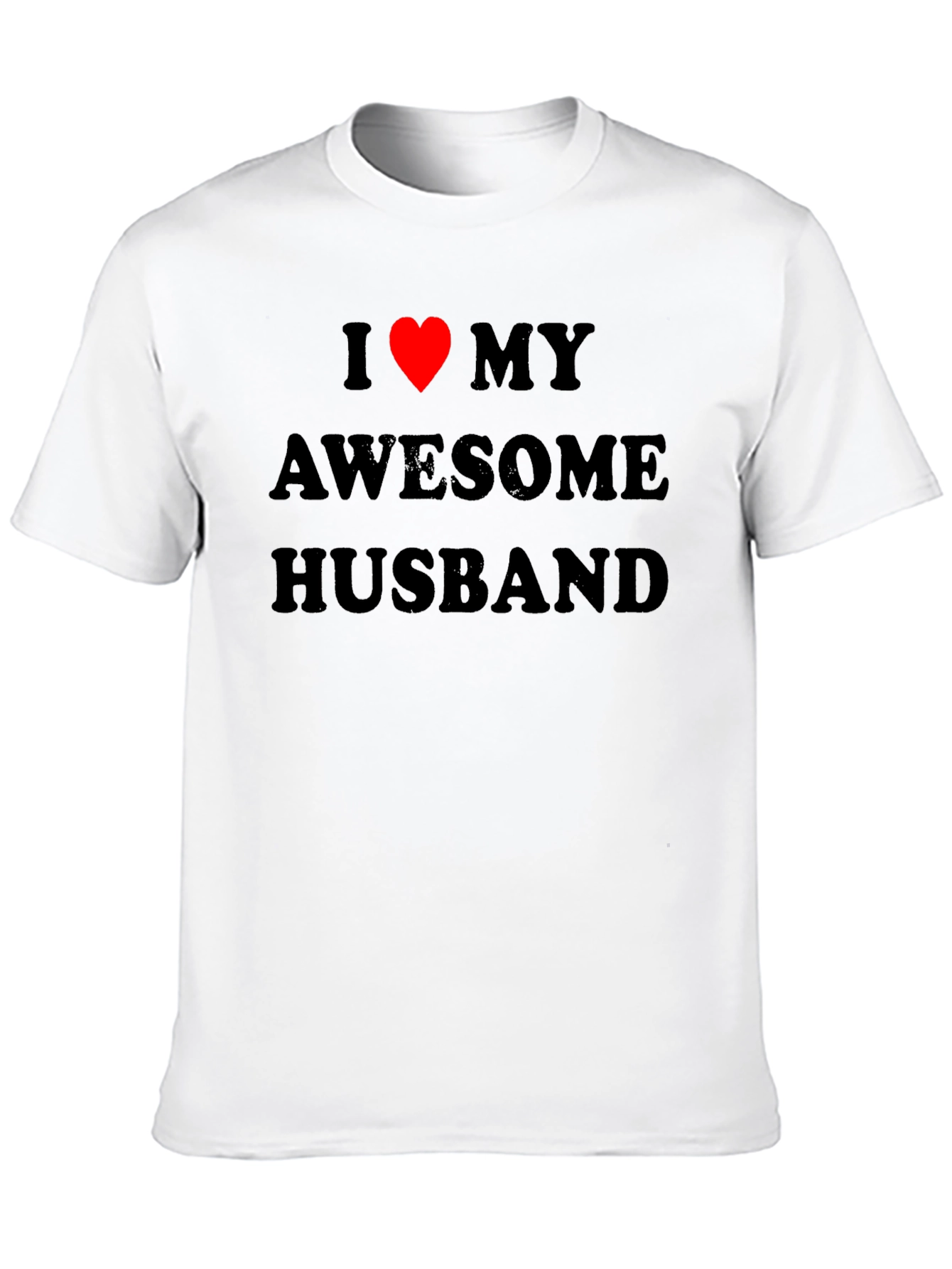 I Heart My Awesome Husband Graphic T-Shirt