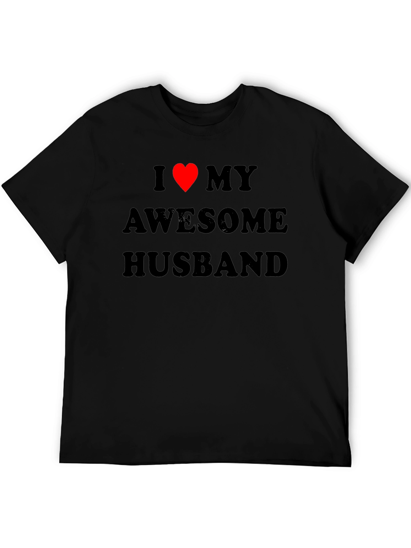 I Heart My Awesome Husband Graphic T-Shirt