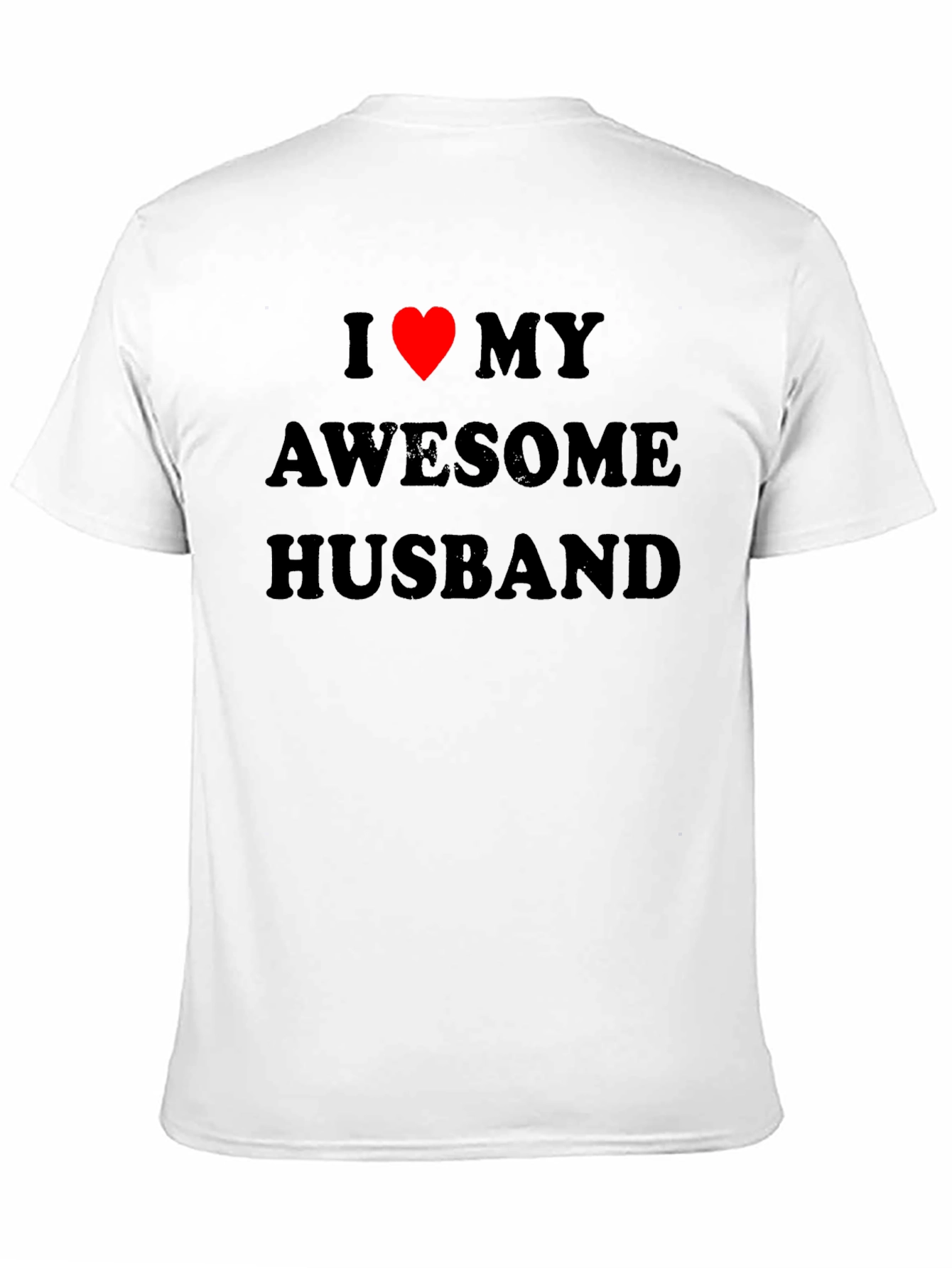 I Heart My Awesome Husband Graphic T-Shirt