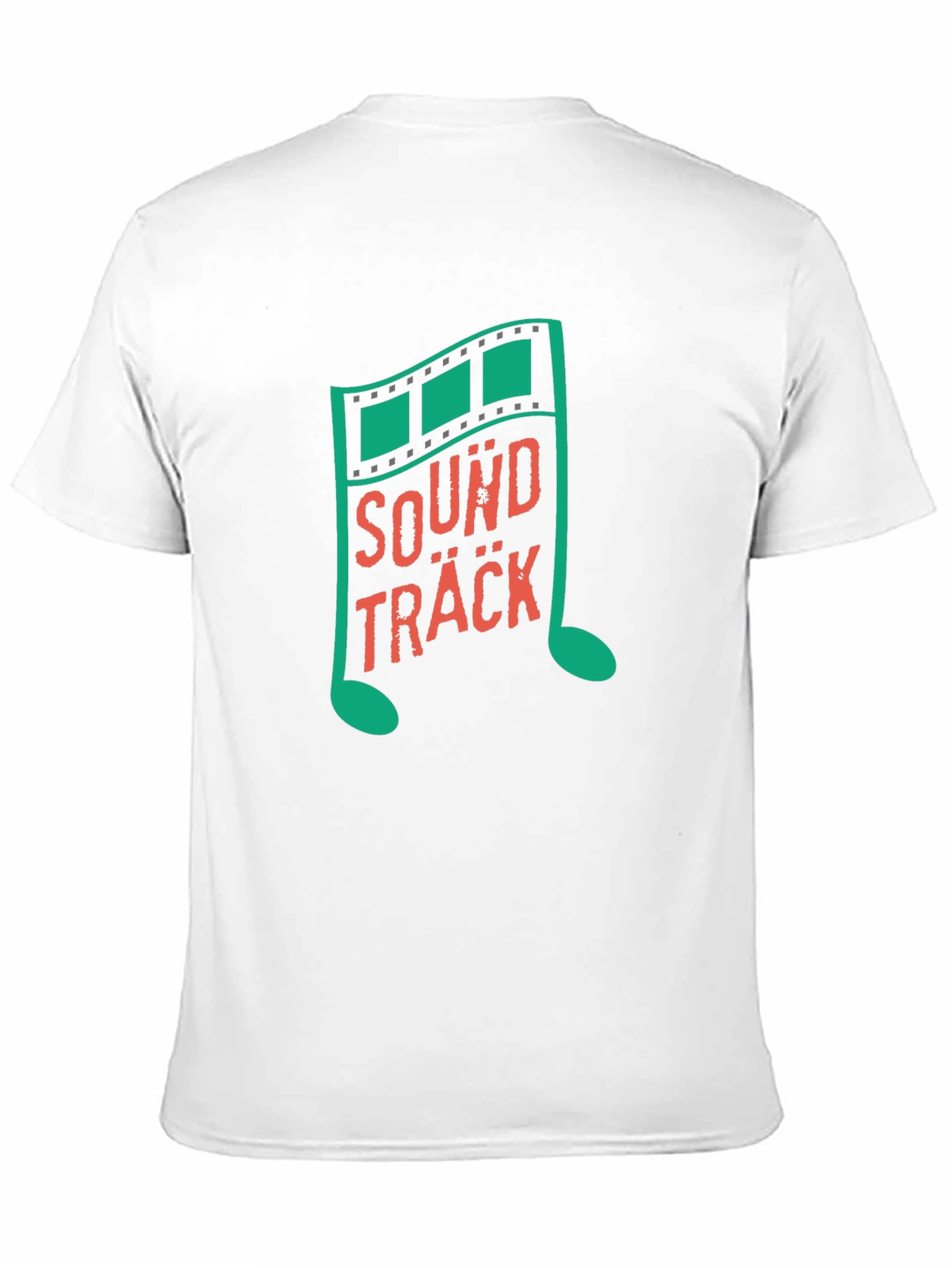 Soundtrack Music Note Graphic Tee - Trendy Black T-Shirt