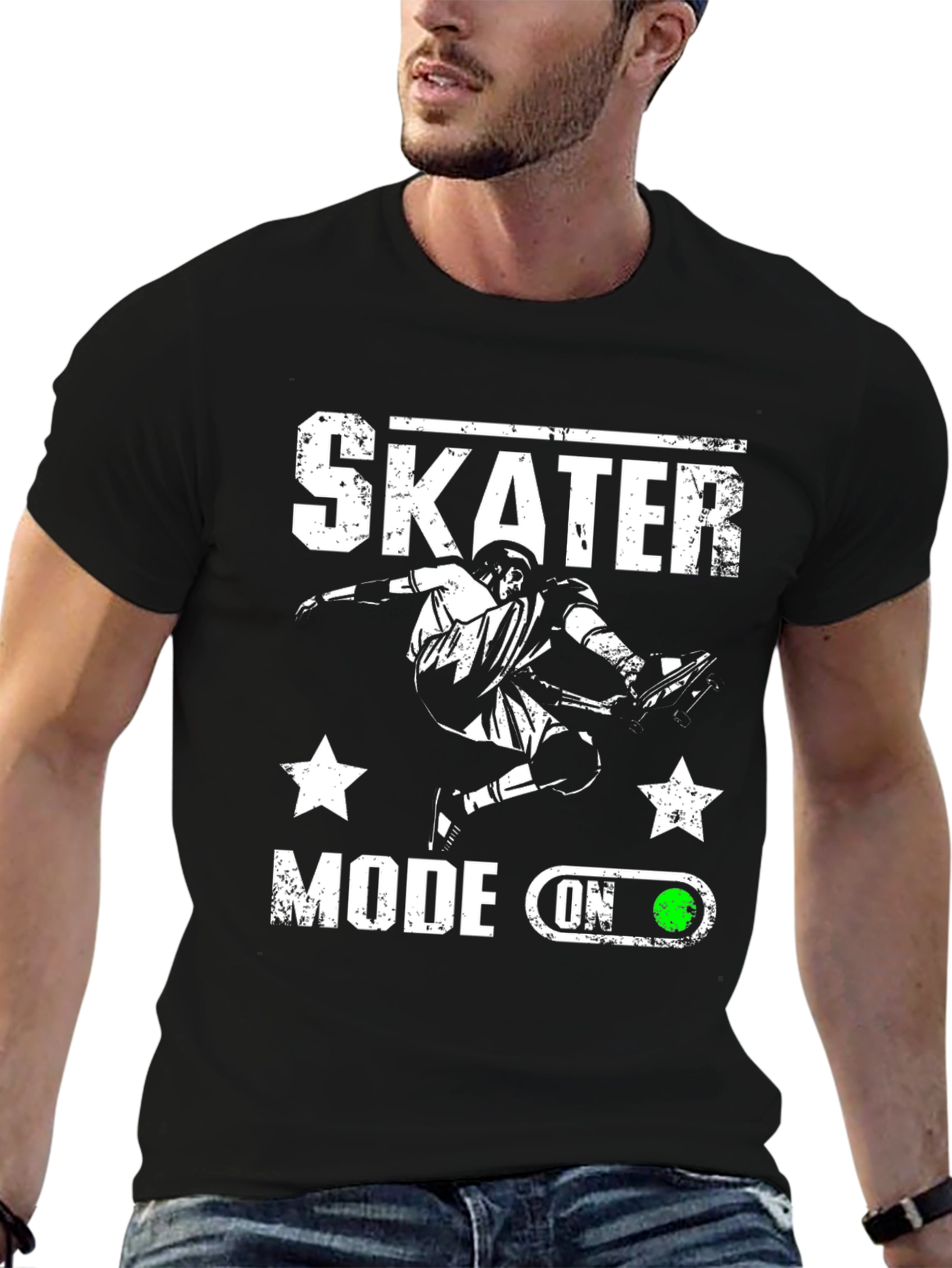 Skater Mode On Graphic T-Shirt