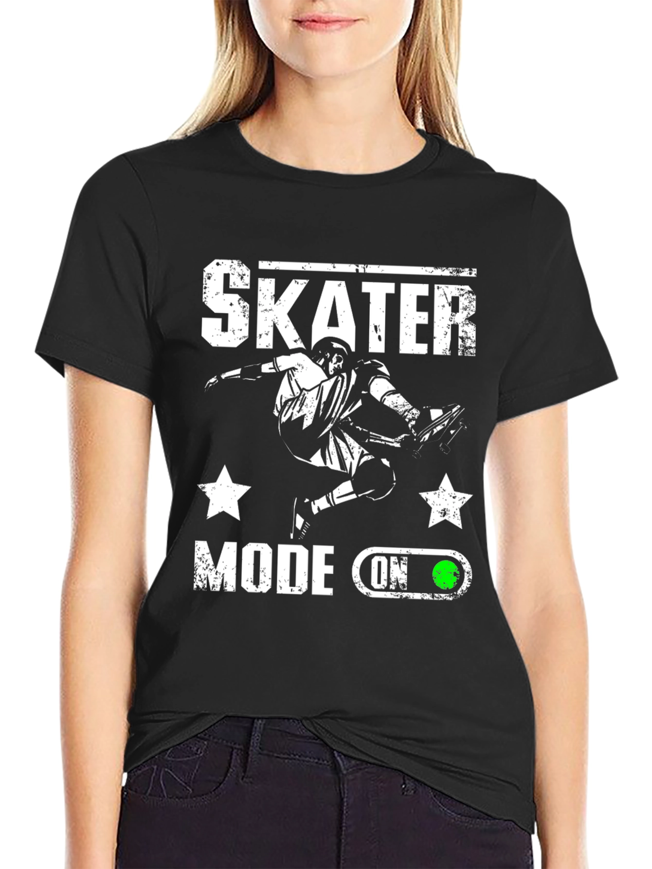 Skater Mode On Graphic T-Shirt