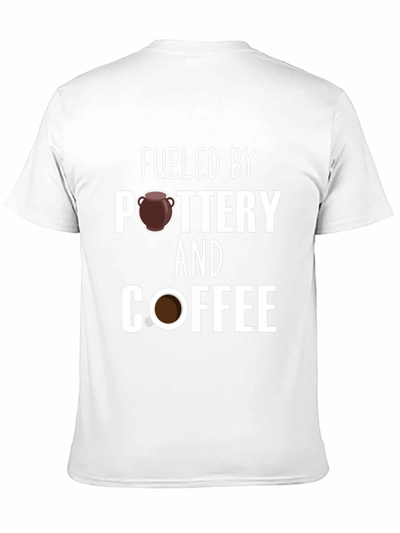 Fueled by Pottery and Coffee T-Shirt