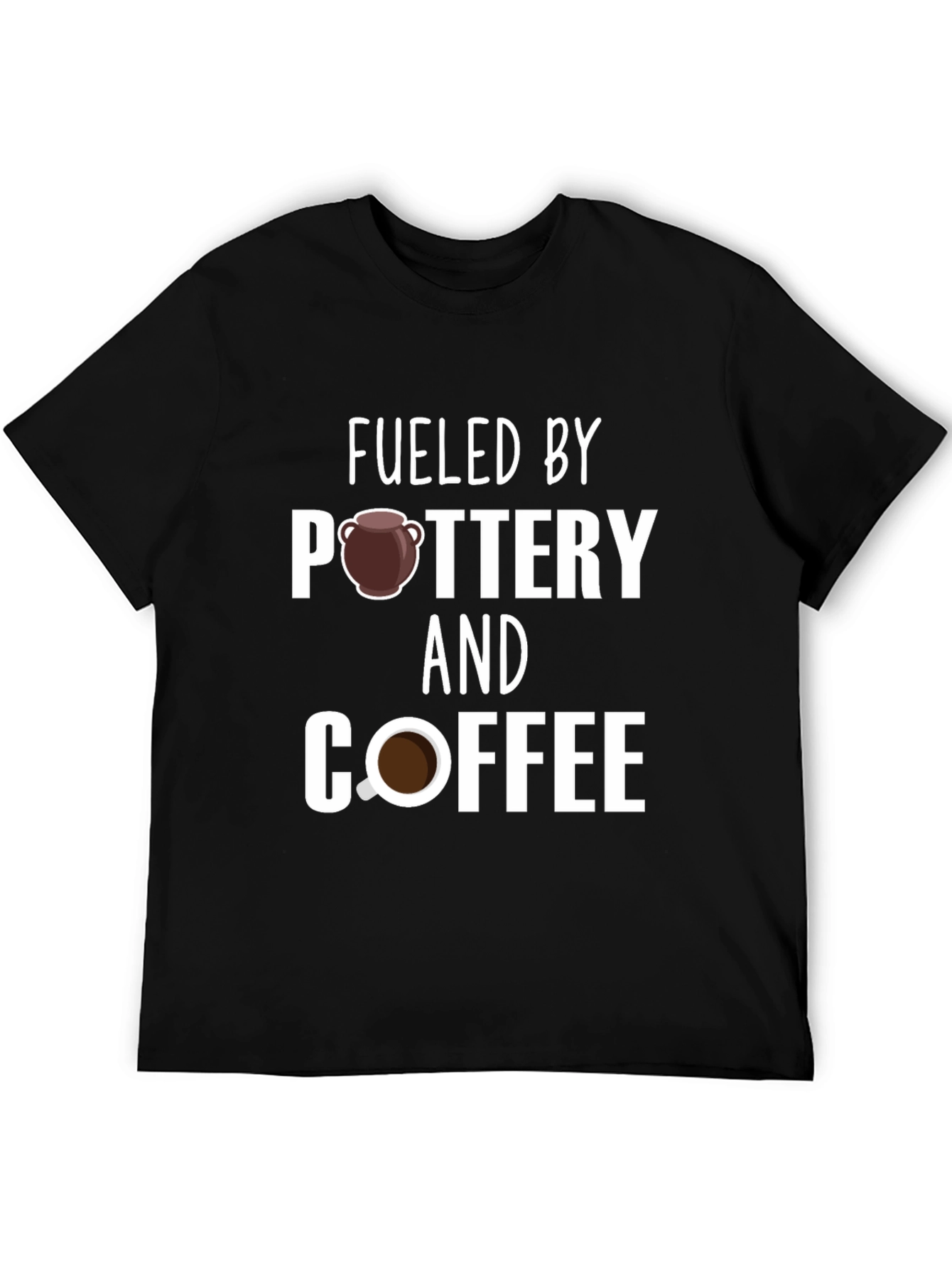Fueled by Pottery and Coffee T-Shirt