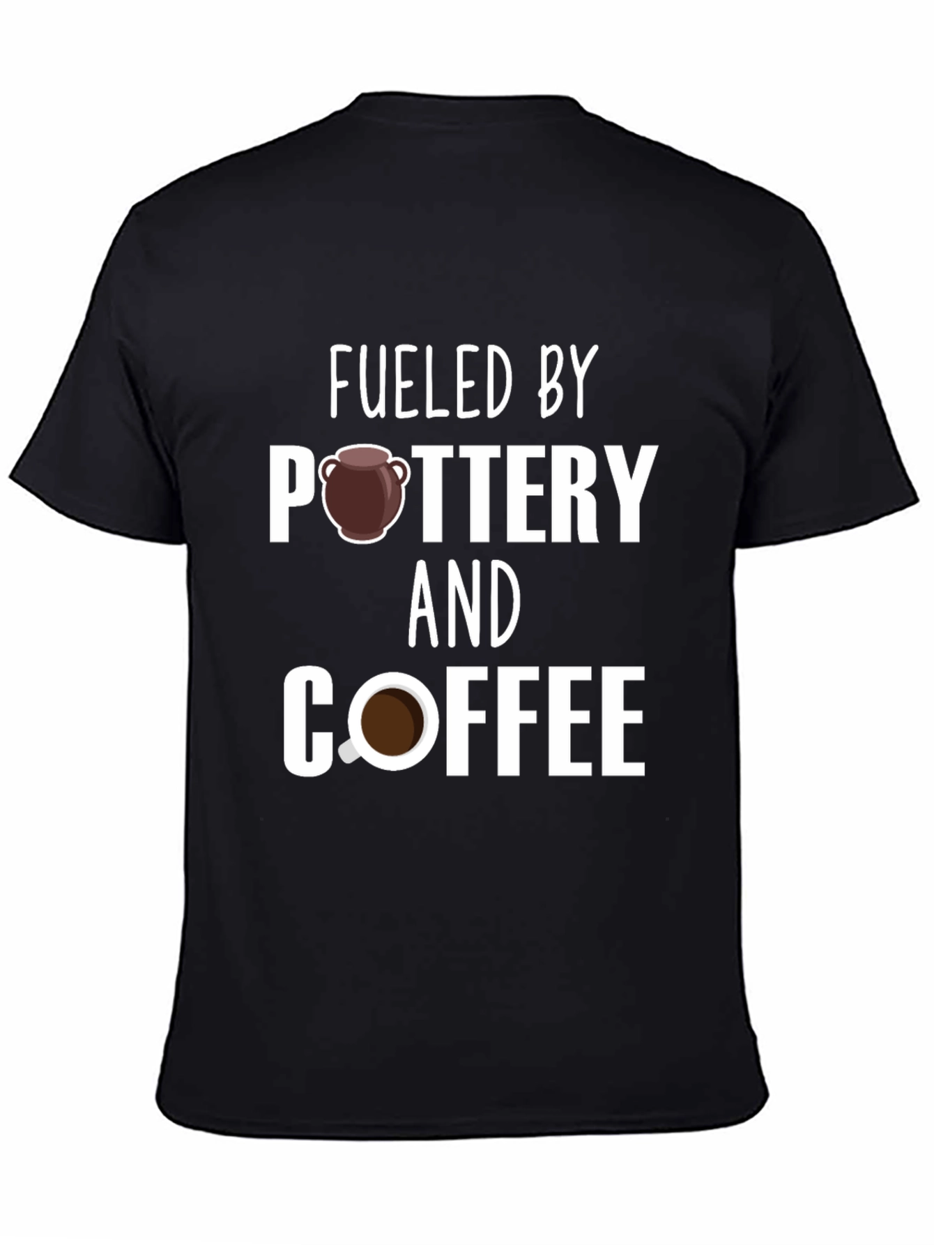 Fueled by Pottery and Coffee T-Shirt