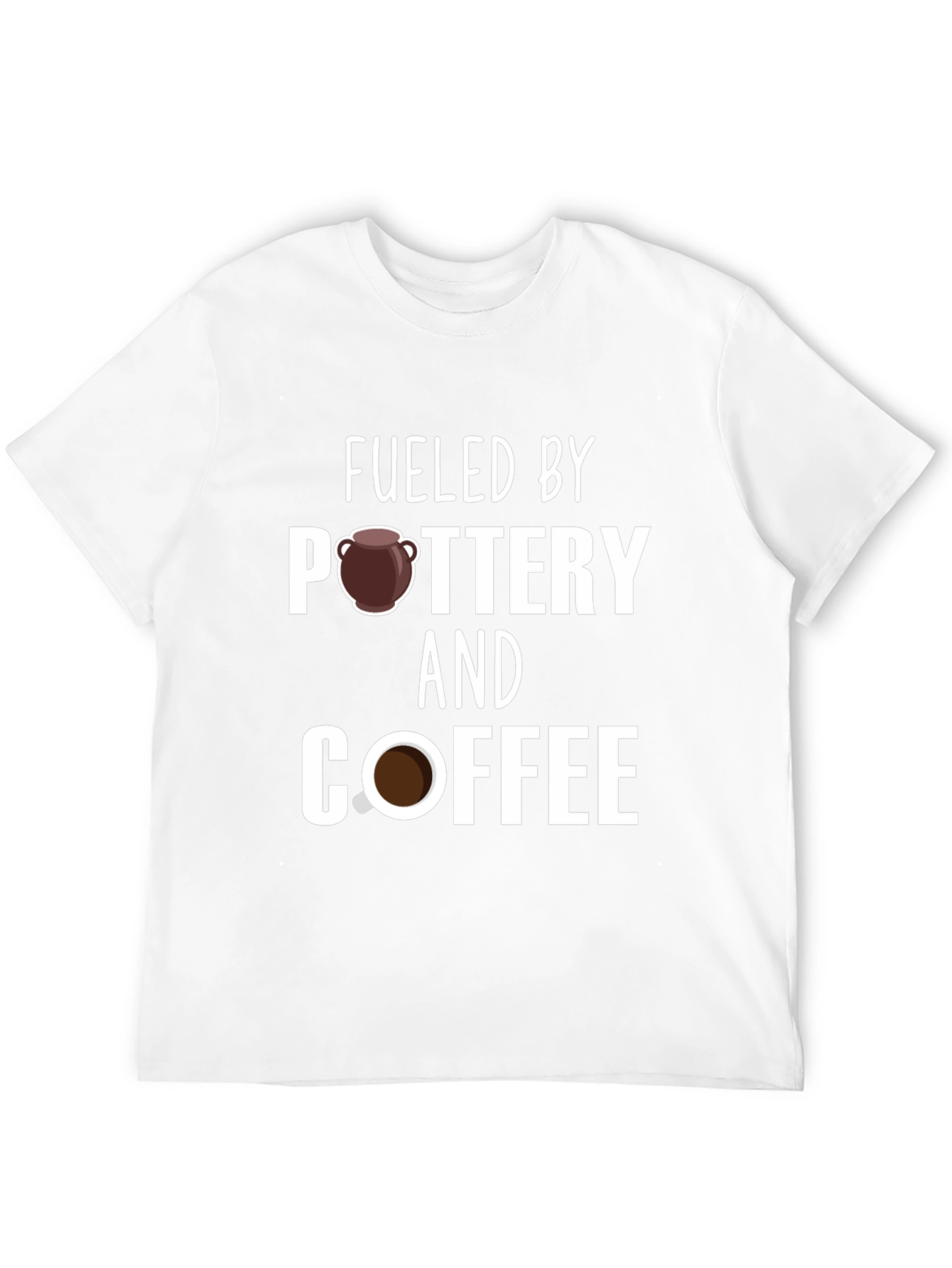 Fueled by Pottery and Coffee T-Shirt