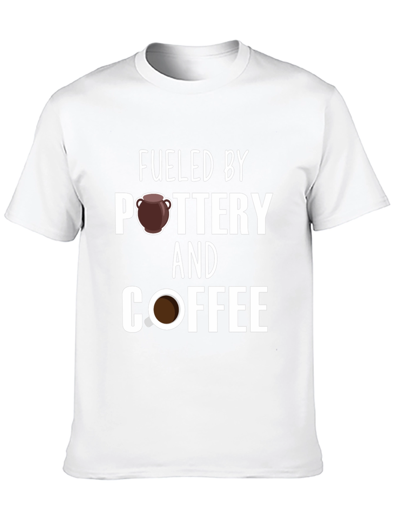 Fueled by Pottery and Coffee T-Shirt