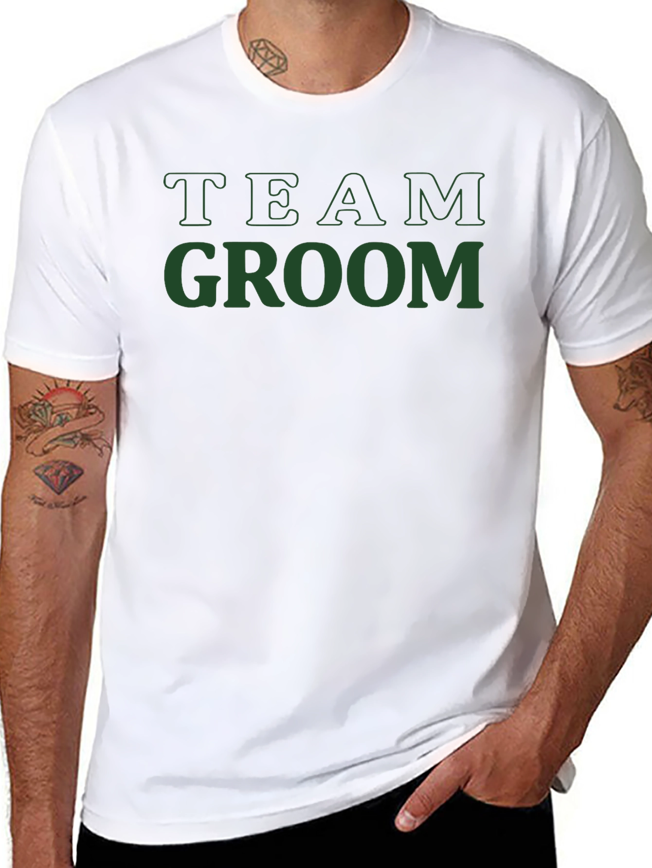 Team Groom Graphic T-Shirt - Wedding Party Apparel