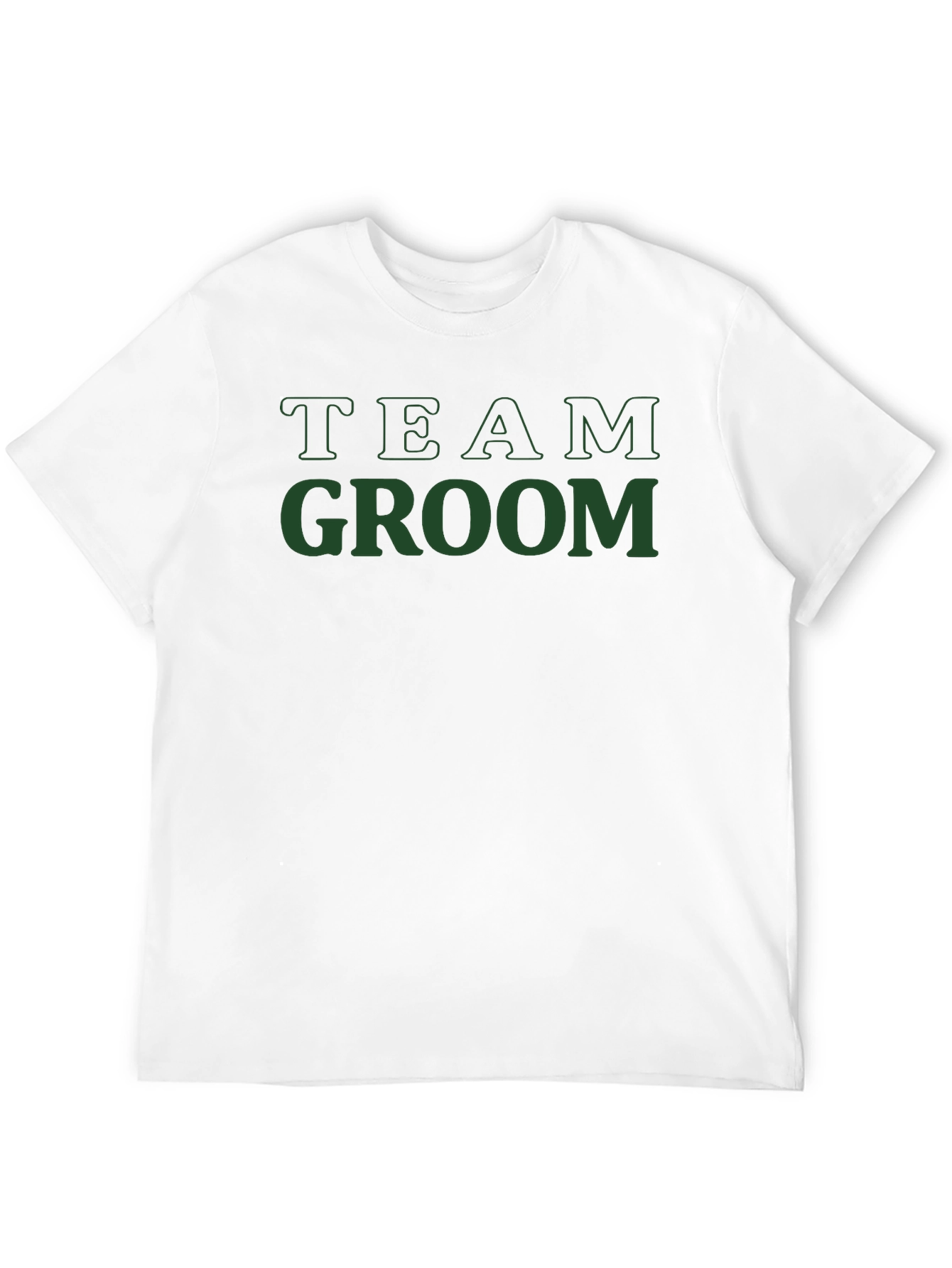 Team Groom Graphic T-Shirt - Wedding Party Apparel