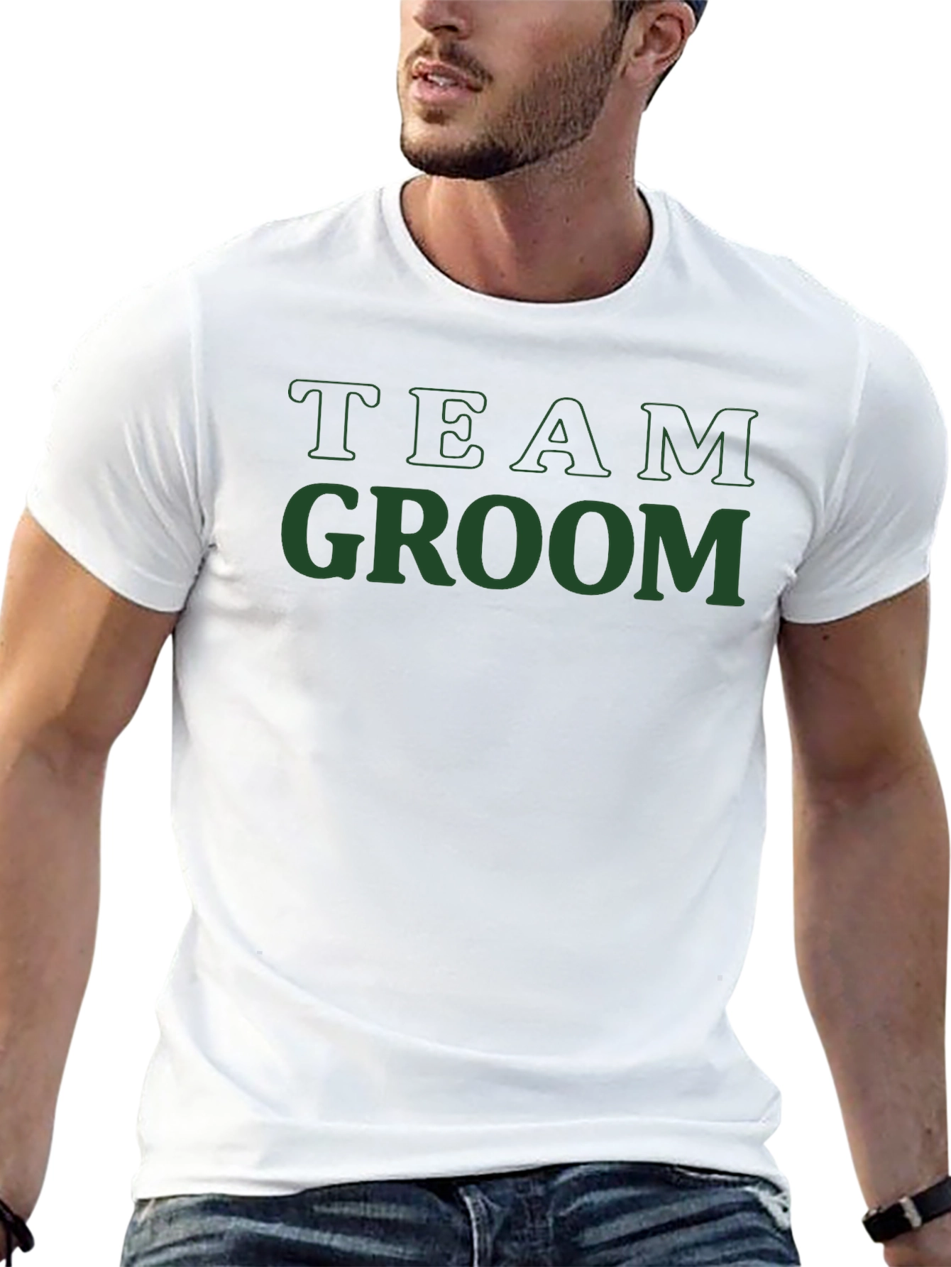 Team Groom Graphic T-Shirt - Wedding Party Apparel