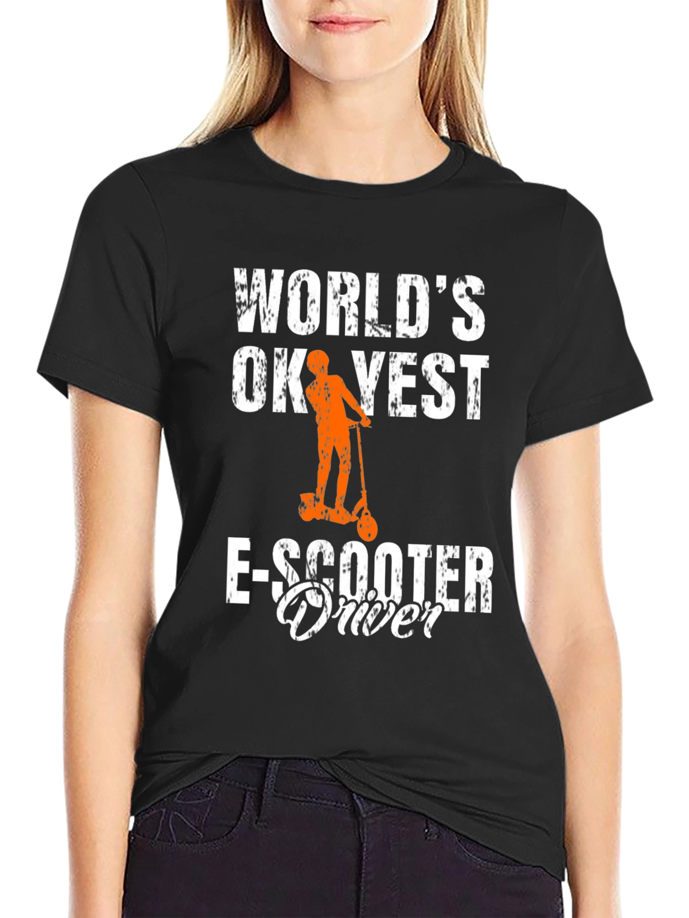 Worlds OK-est E-Scooter Driver T-Shirt