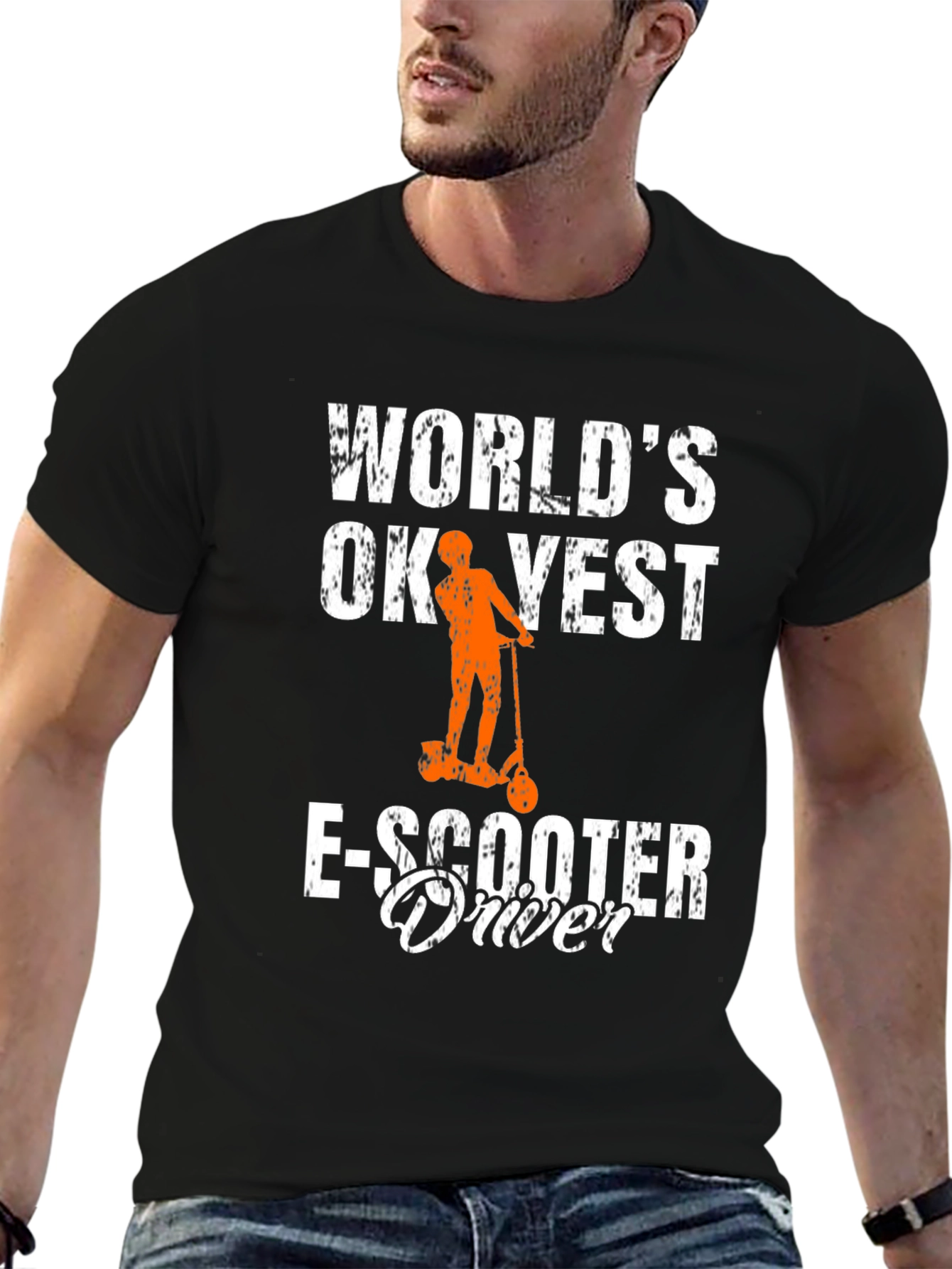 Worlds OK-est E-Scooter Driver T-Shirt