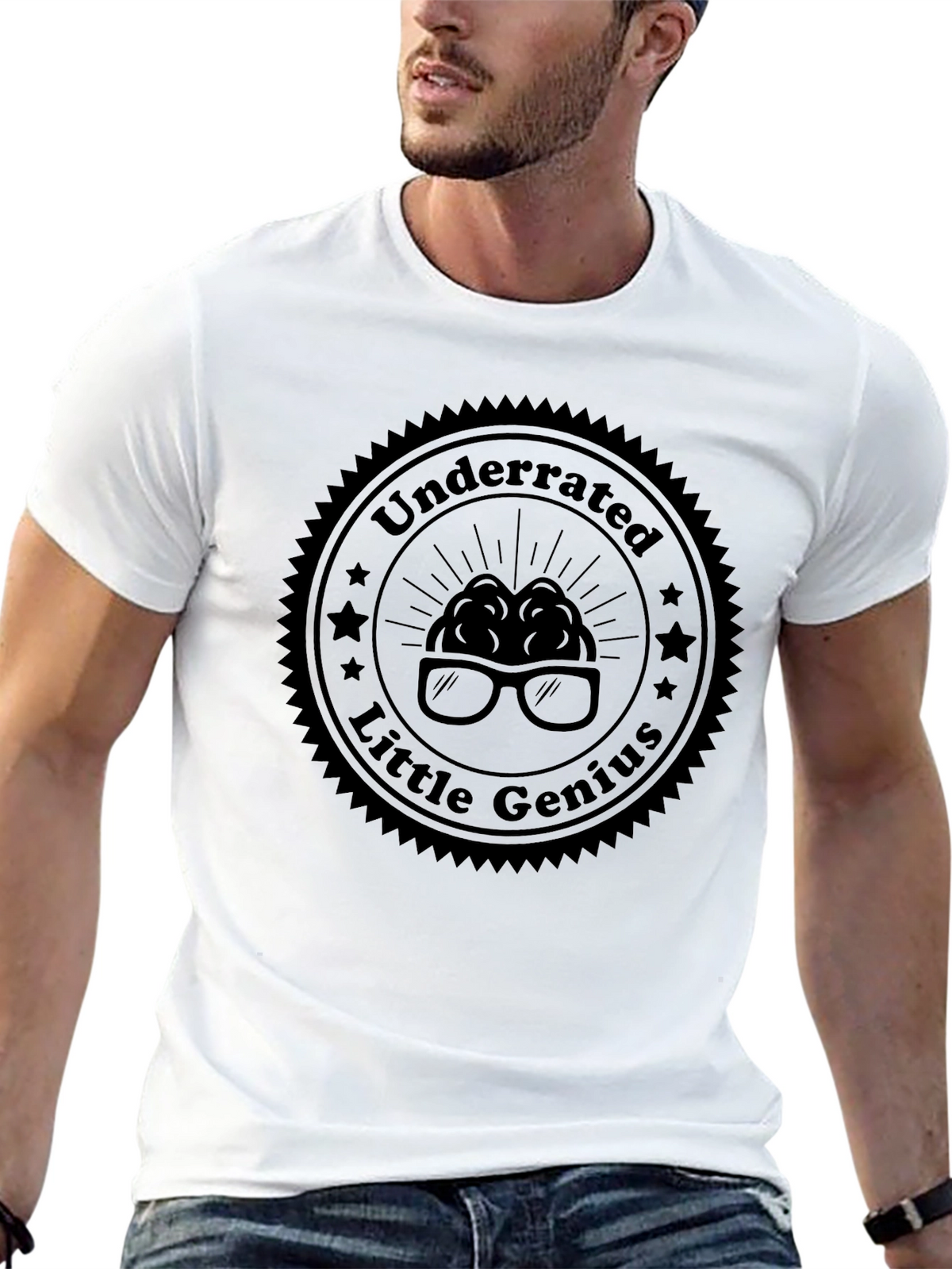Underrated Little Genius Graphic T-Shirt