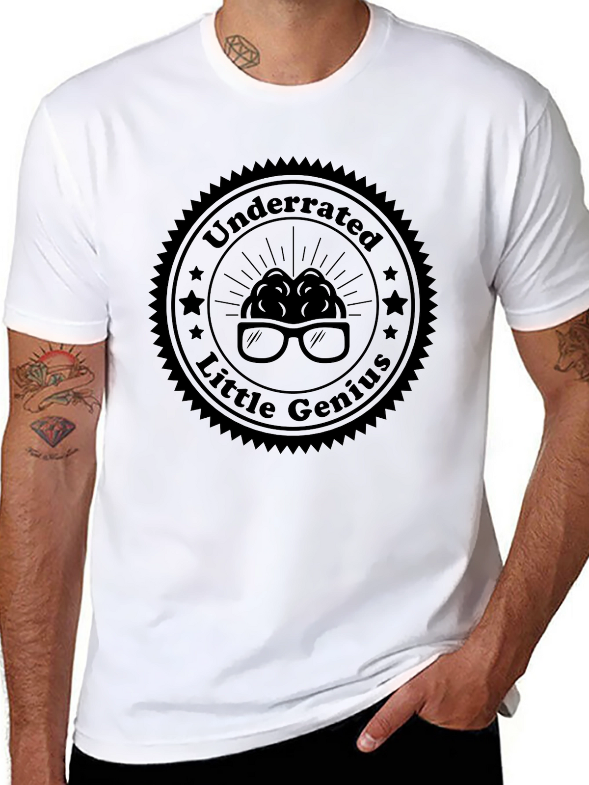 Underrated Little Genius Graphic T-Shirt