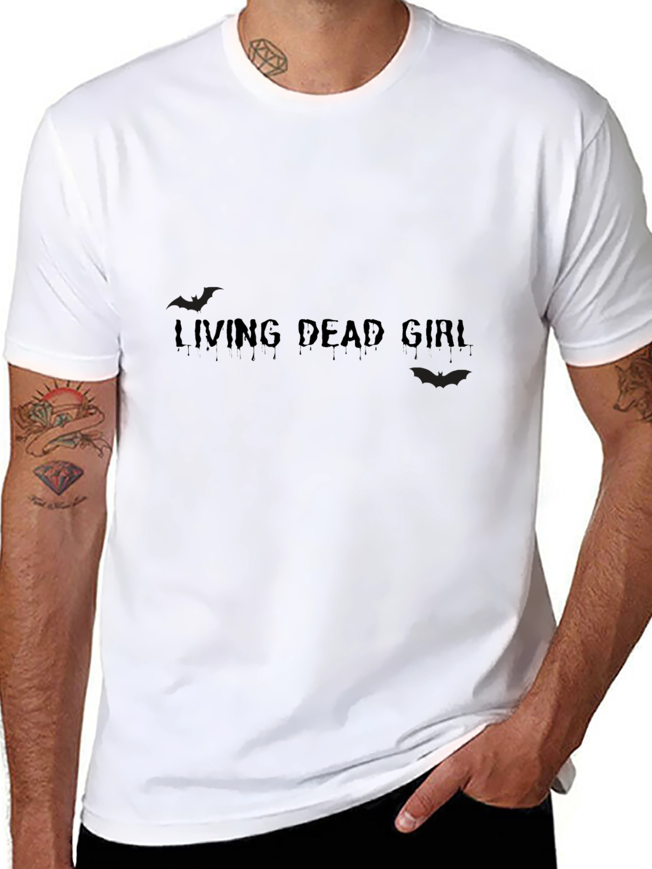 Living Dead Girl T-Shirt - Halloween Graphic Tee