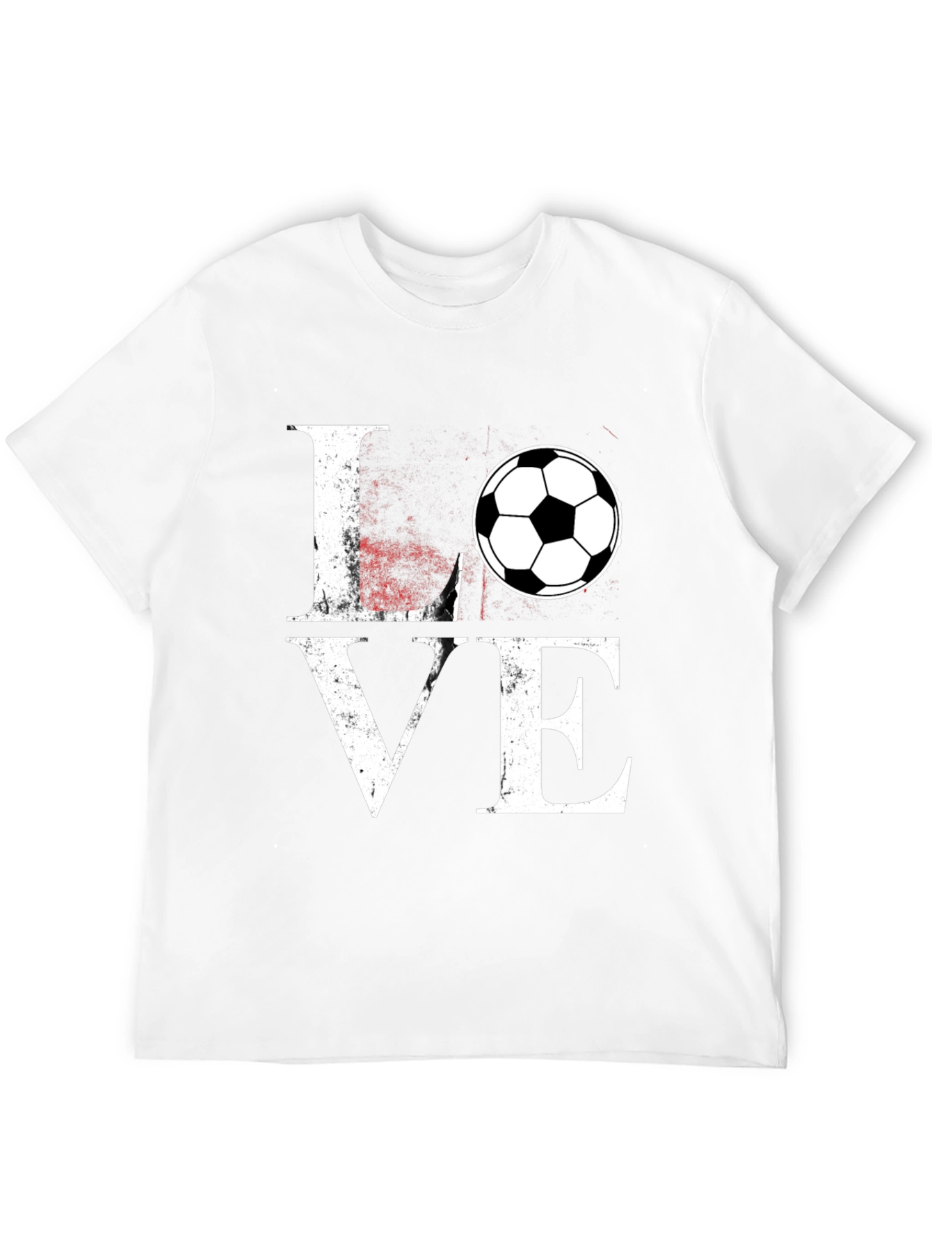 Soccer LOVE T-Shirt - Stylish Graphic Tee