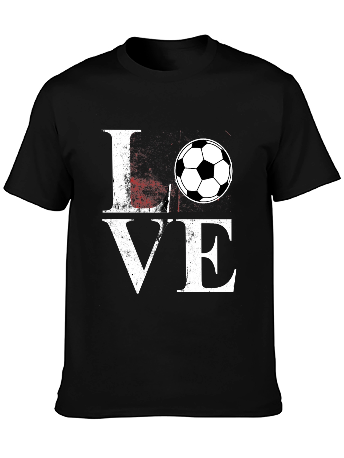 Soccer LOVE T-Shirt - Stylish Graphic Tee
