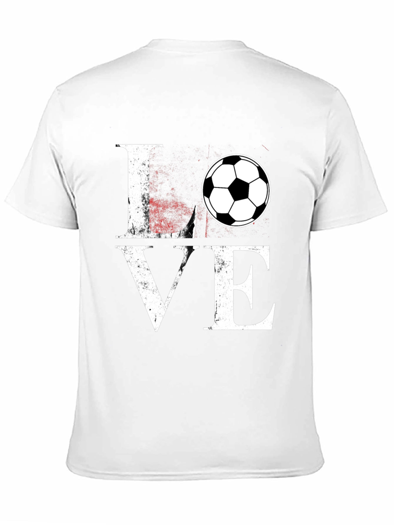 Soccer LOVE T-Shirt - Stylish Graphic Tee