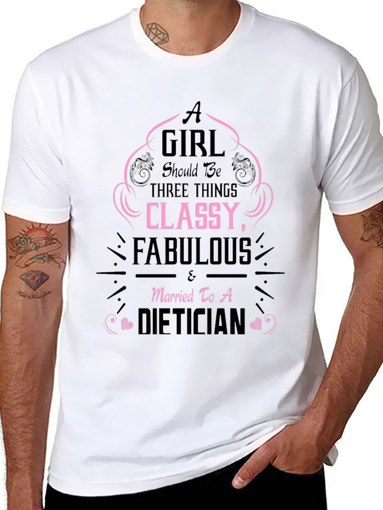 Classy Fabulous Dietician T-Shirt