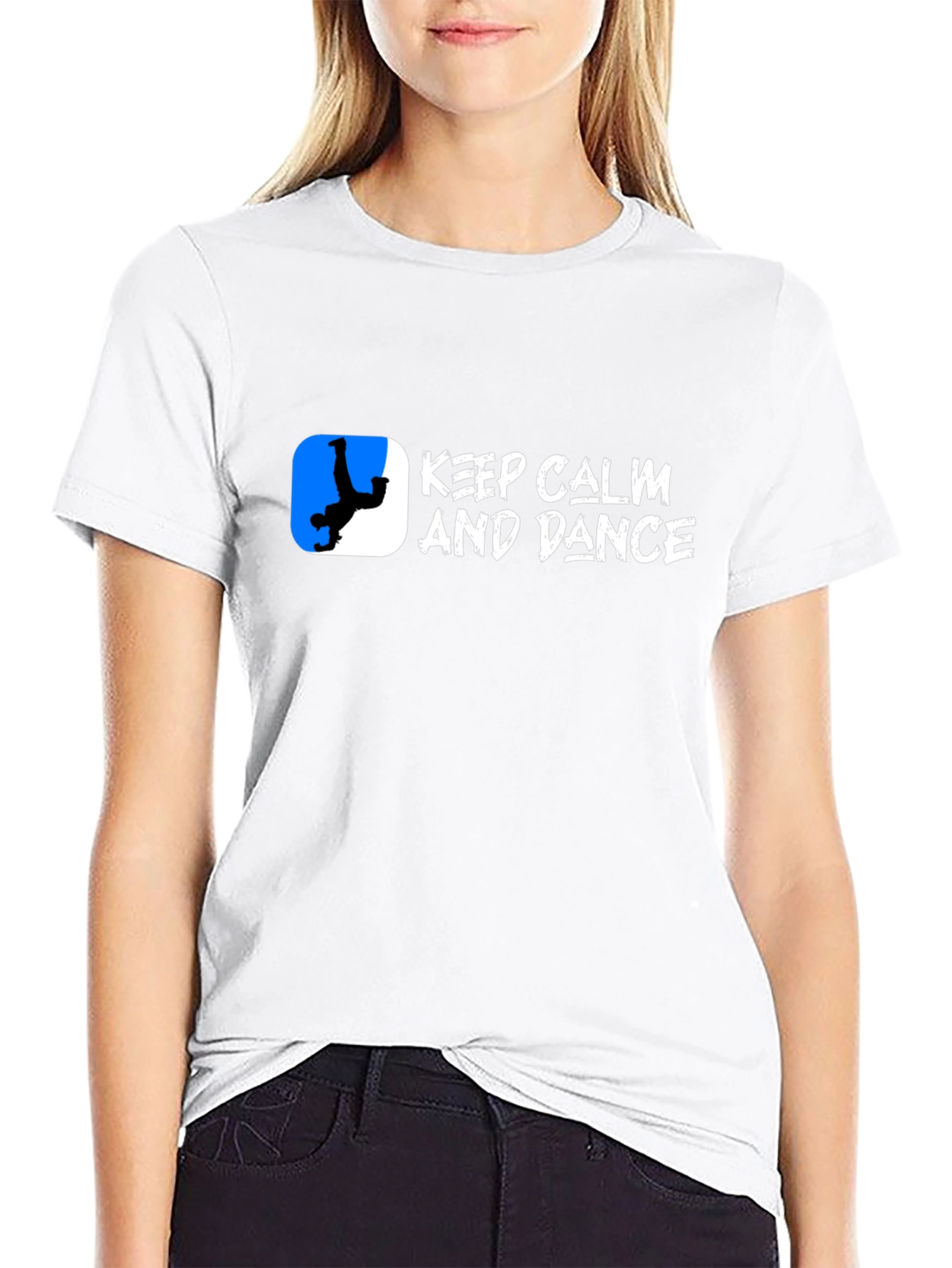 Keep Calm and Dance Graphic Tee