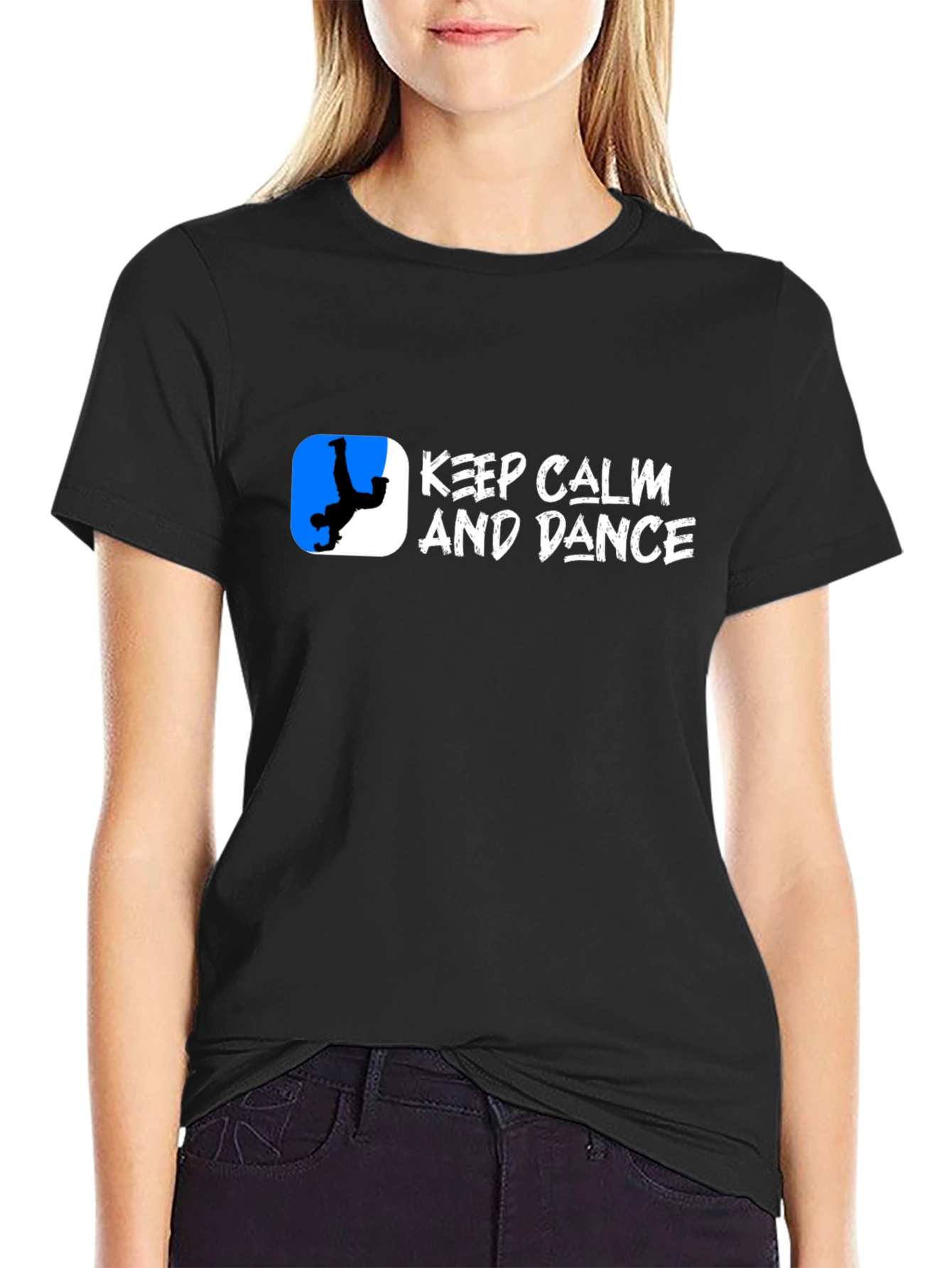 Keep Calm and Dance Graphic Tee