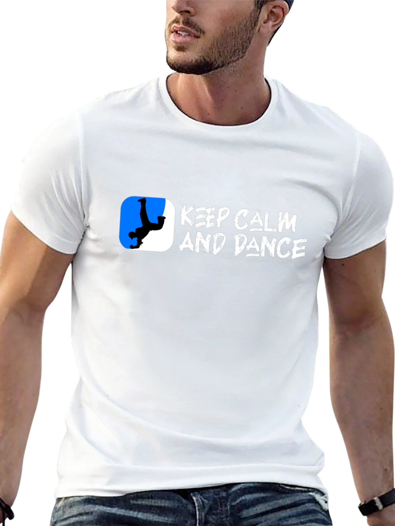 Keep Calm and Dance Graphic Tee