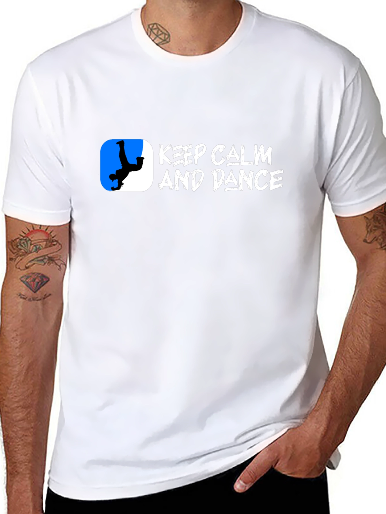 Keep Calm and Dance Graphic Tee