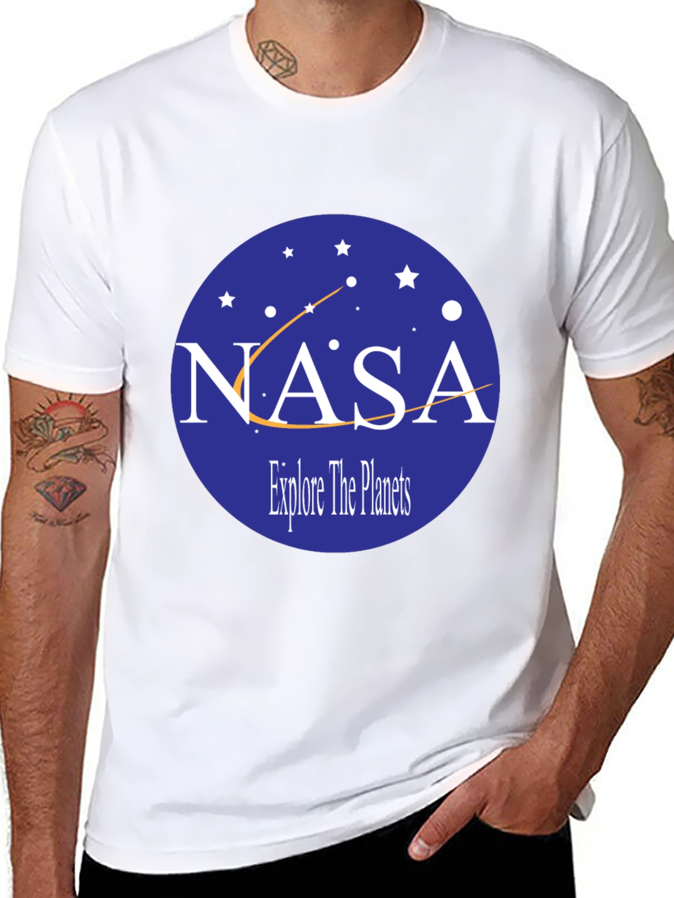 NASA Explore Planets Graphic T-Shirt