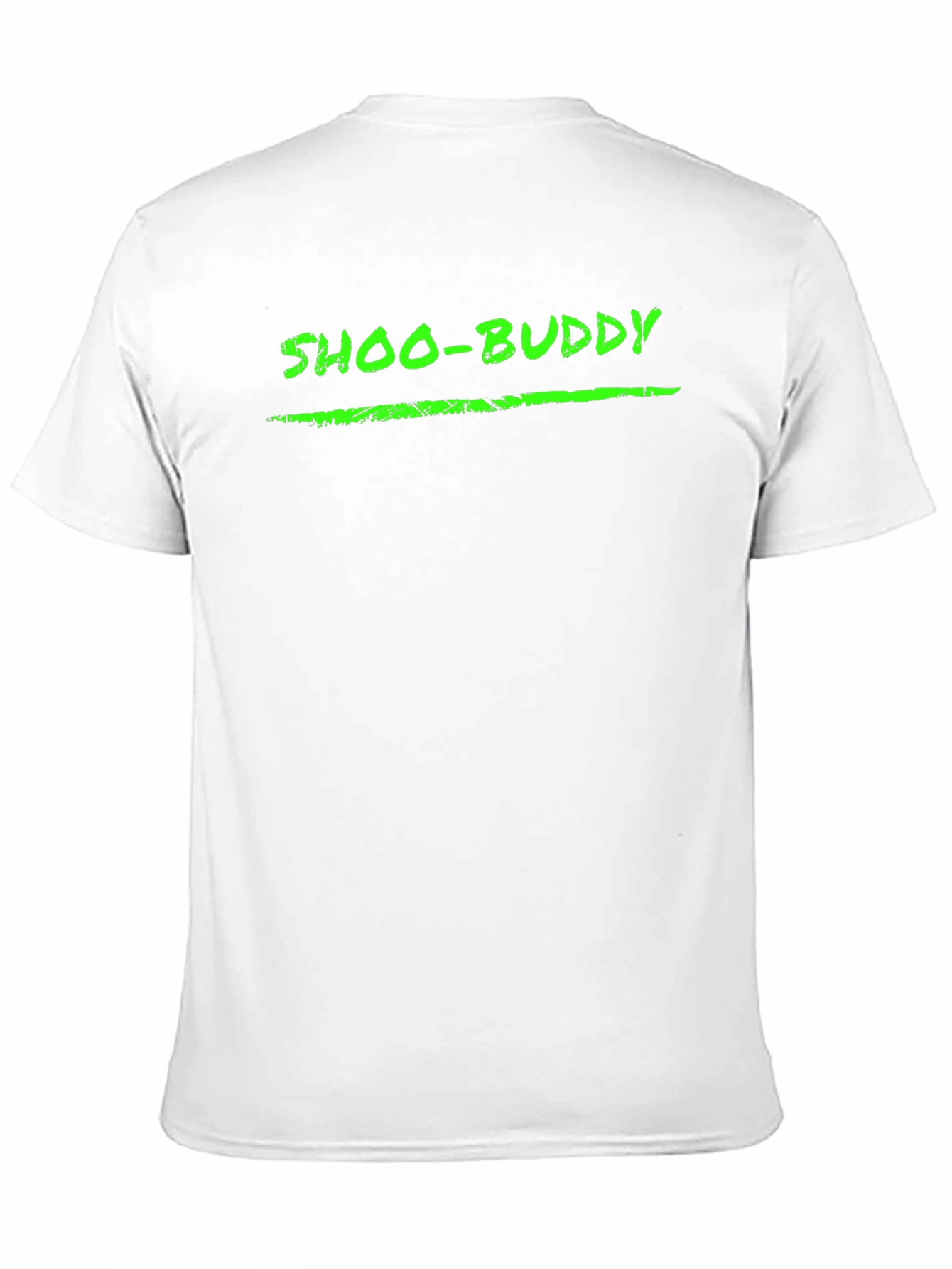 Shoo-Buddy Graphic Tee - Black Cotton Casual T-Shirt