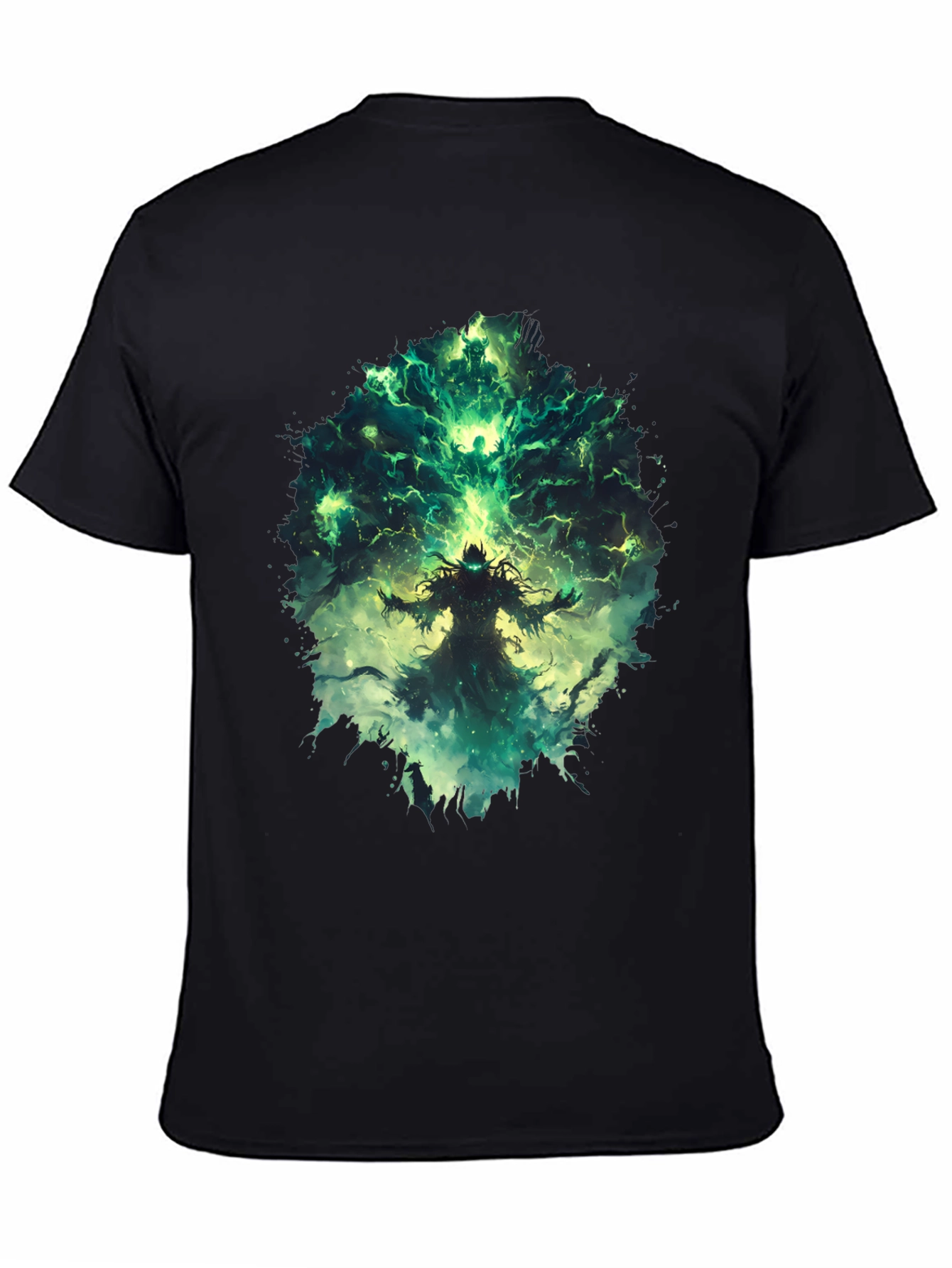Mystic Sorcerer Graphic Tee - Black