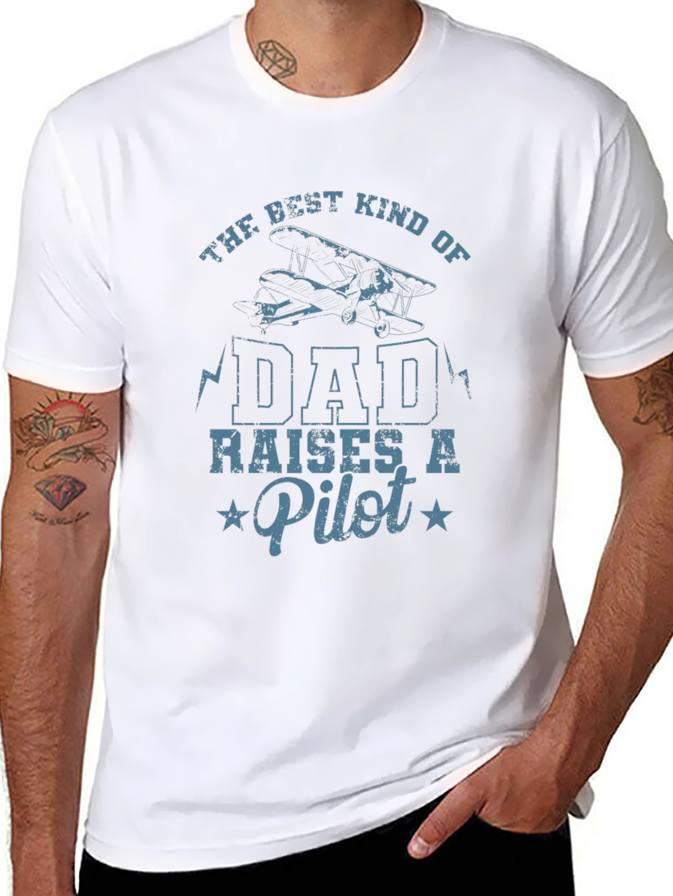 Pilot Dad T-Shirt - Best Kind of Dad
