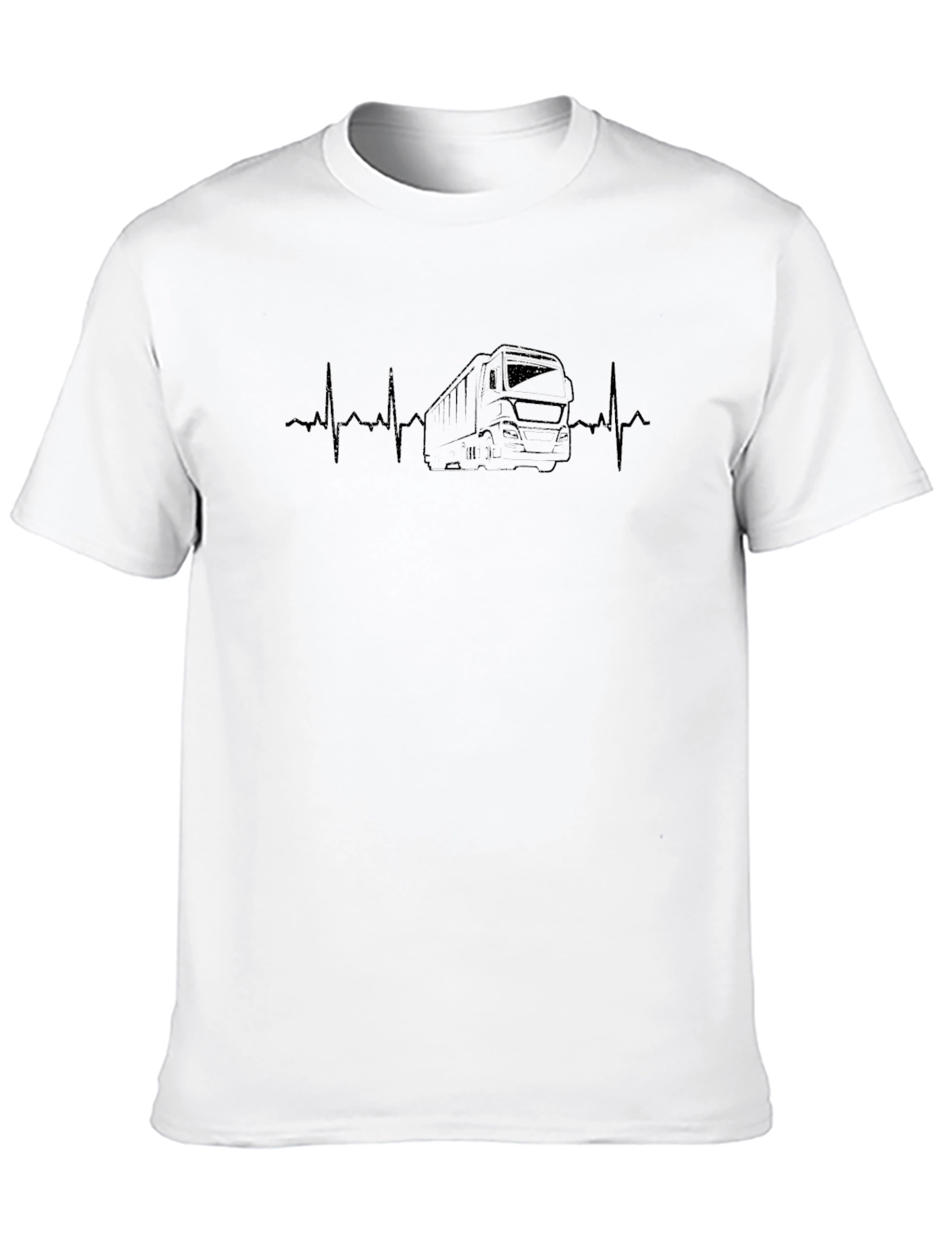 Train Heartbeat T-Shirt - Express Your Passion