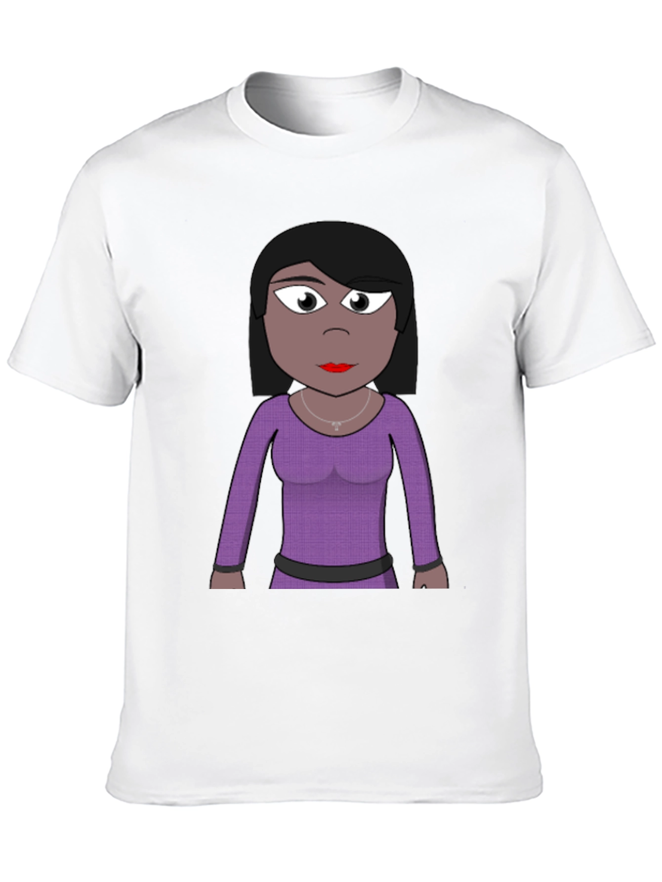 Cartoon Woman T-Shirt