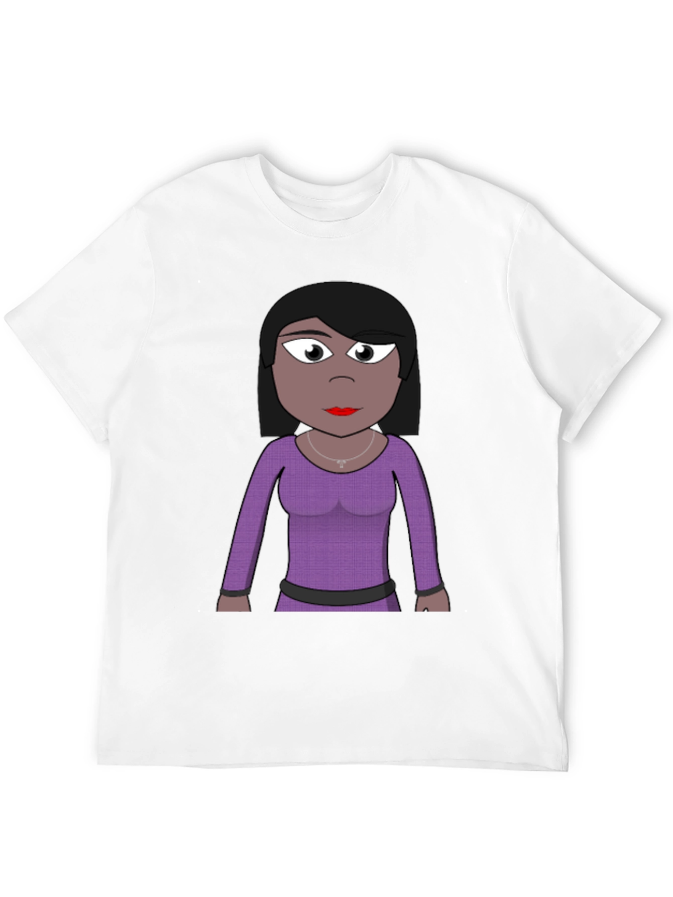 Cartoon Woman T-Shirt