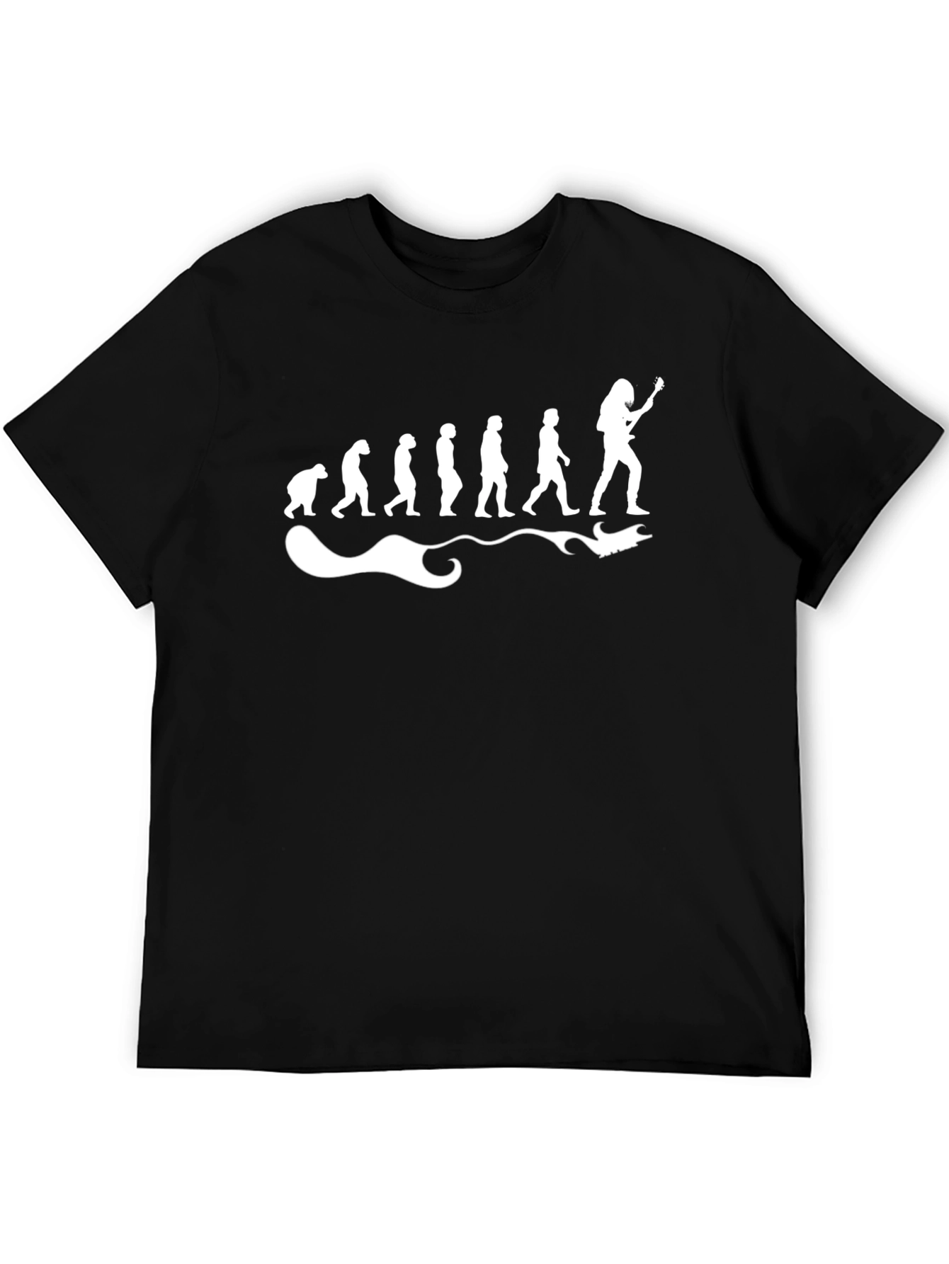 Evolution of Rocker T-Shirt - Black