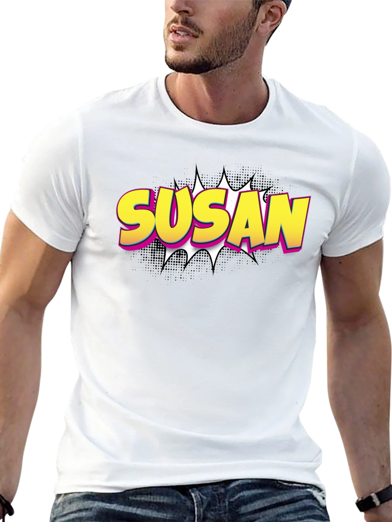 Susan Comic Style Graphic Tee