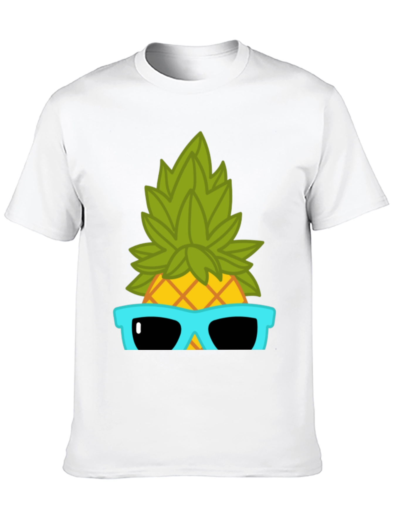 Cool Pineapple Graphic T-Shirt - Summer Vibes