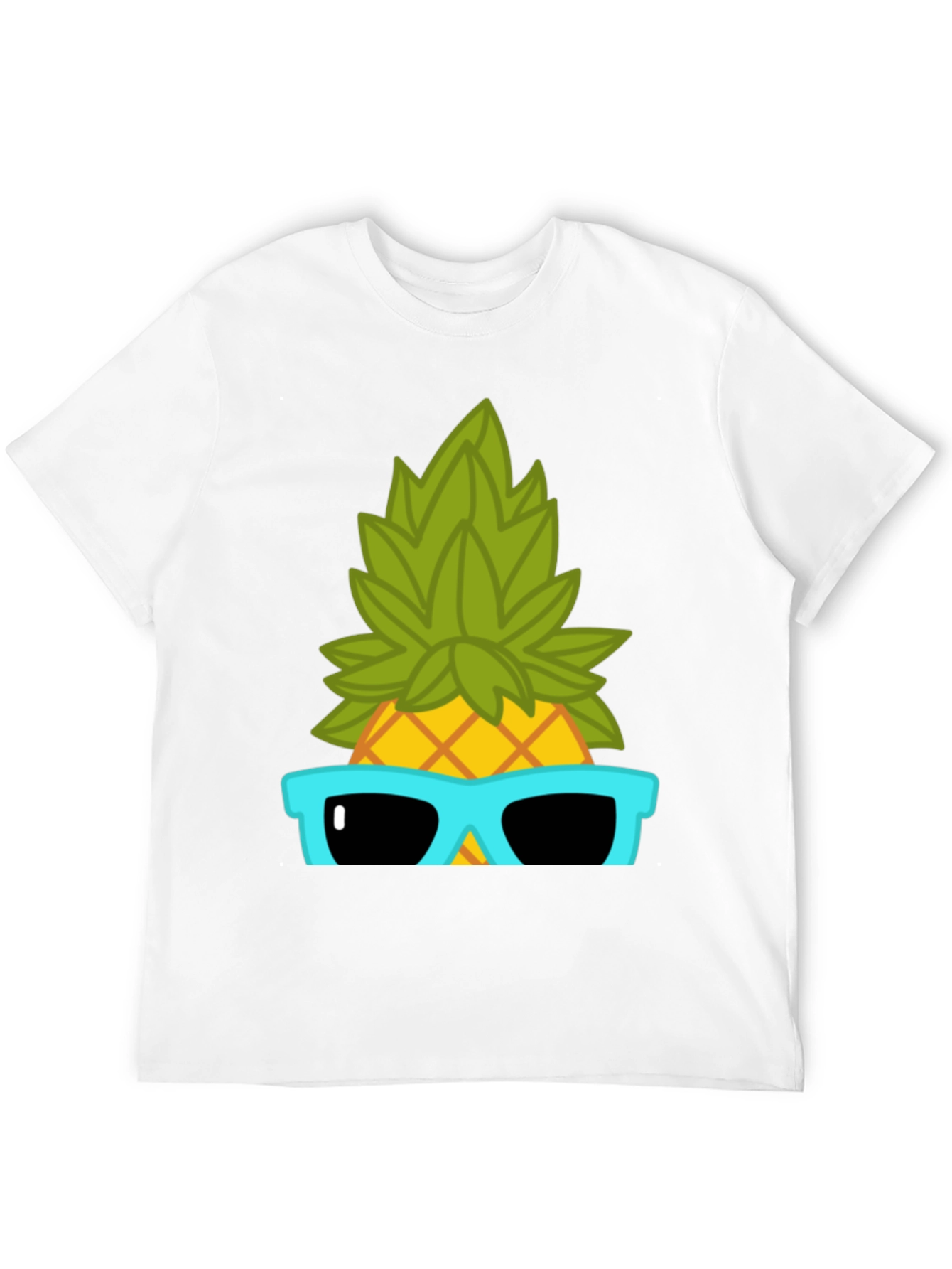 Cool Pineapple Graphic T-Shirt - Summer Vibes