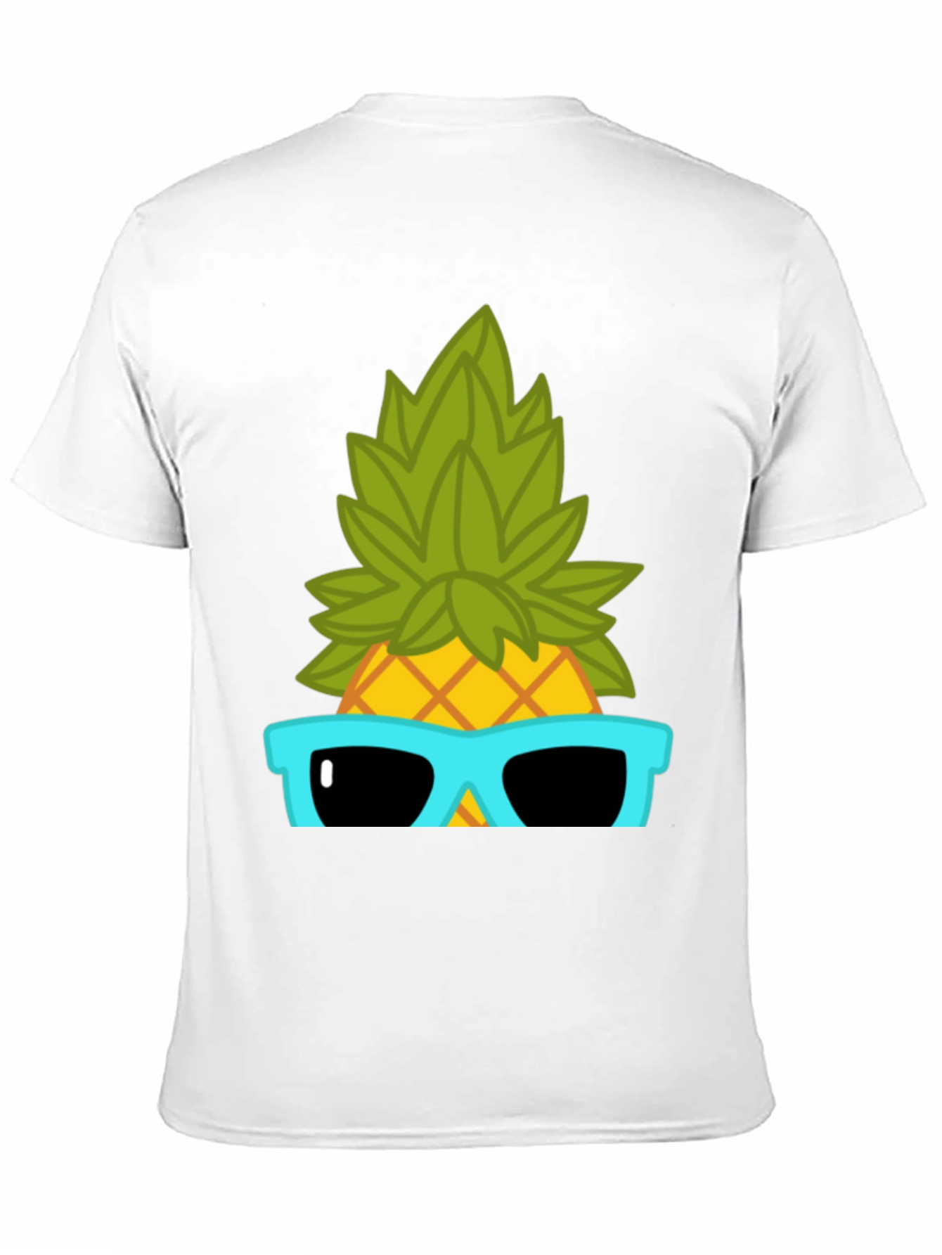 Cool Pineapple Graphic T-Shirt - Summer Vibes