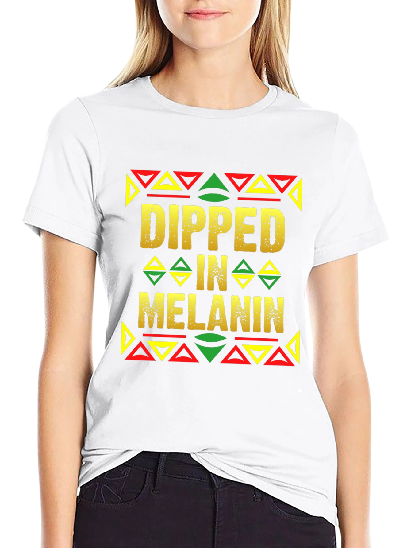 Dipped In Melanin Graphic Tee