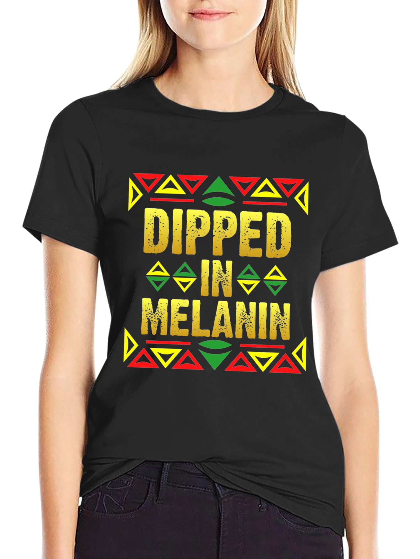 Dipped In Melanin Graphic Tee