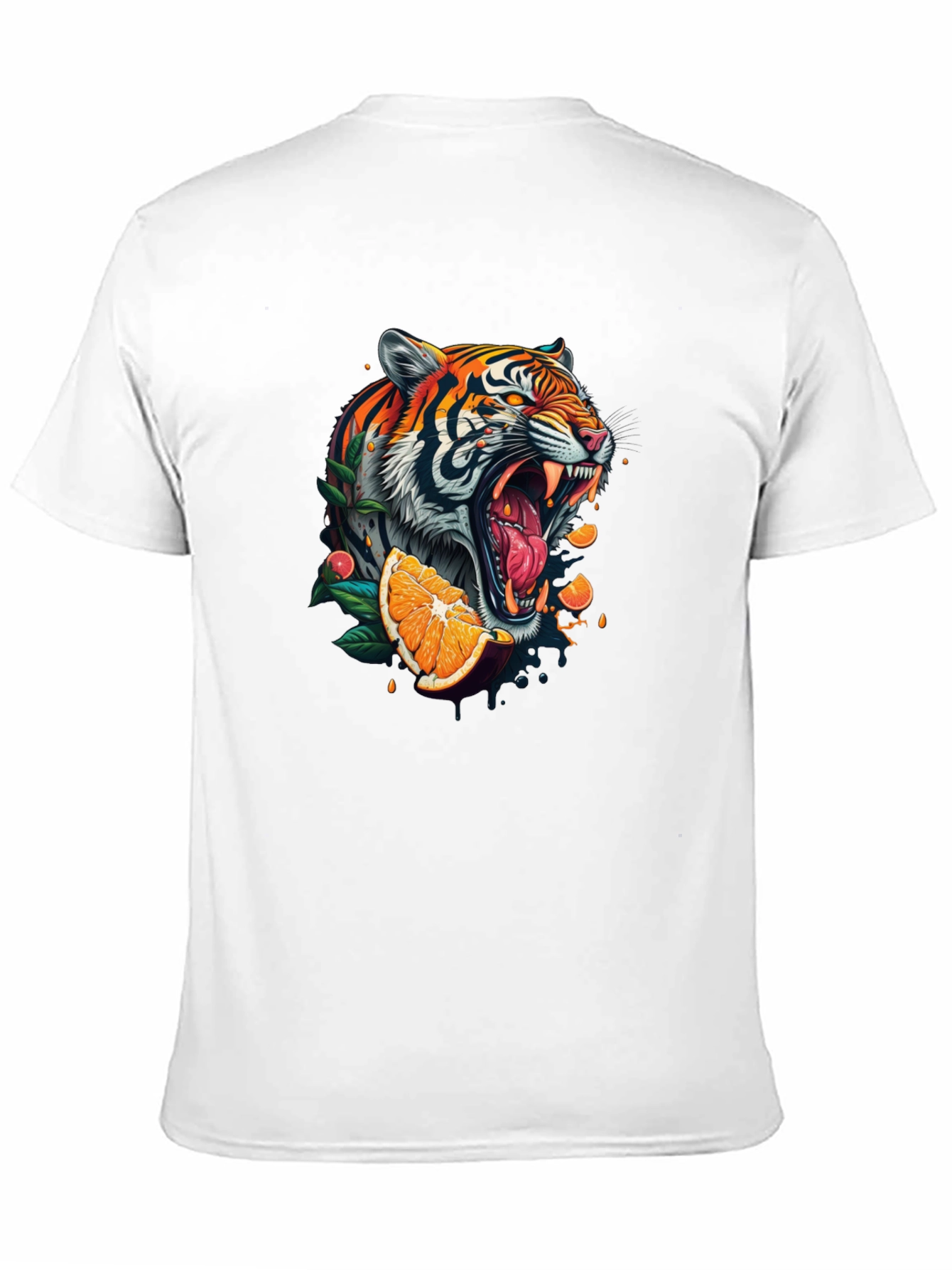 Roaring Tiger Orange Graphic Tee